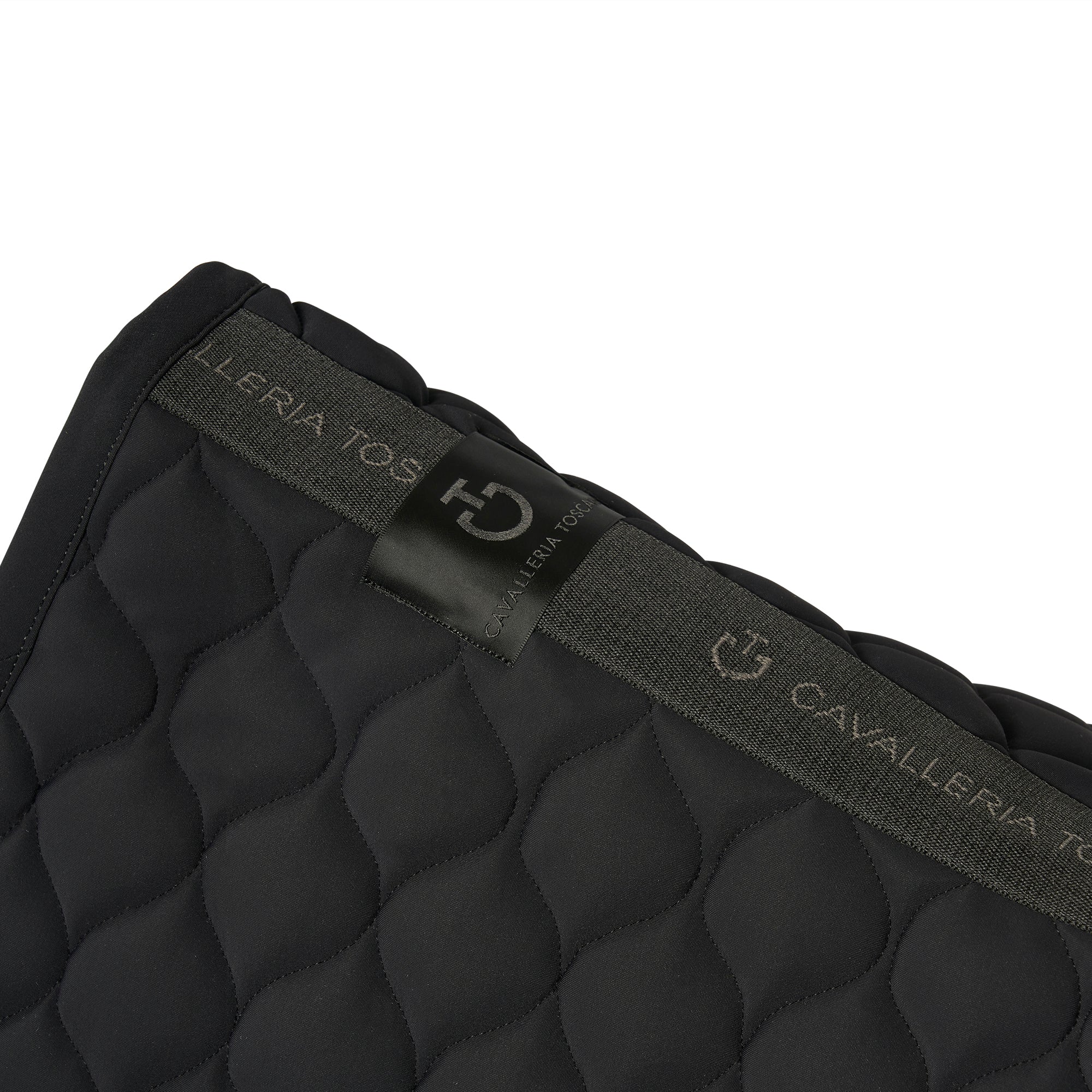 Cavalleria Toscana New Circular Quilted Jersey Dressage Saddle Pad
