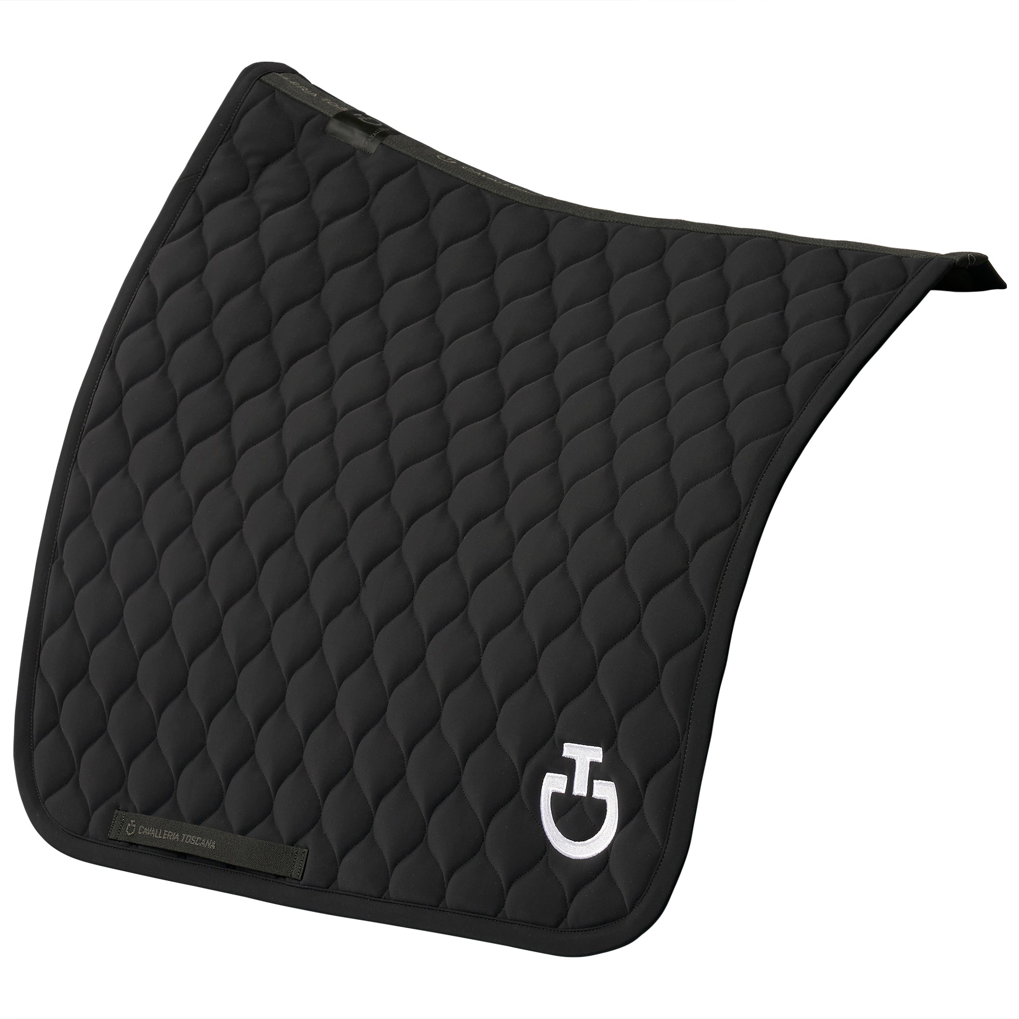 Cavalleria Toscana New Circular Quilted Jersey Dressage Saddle Pad
