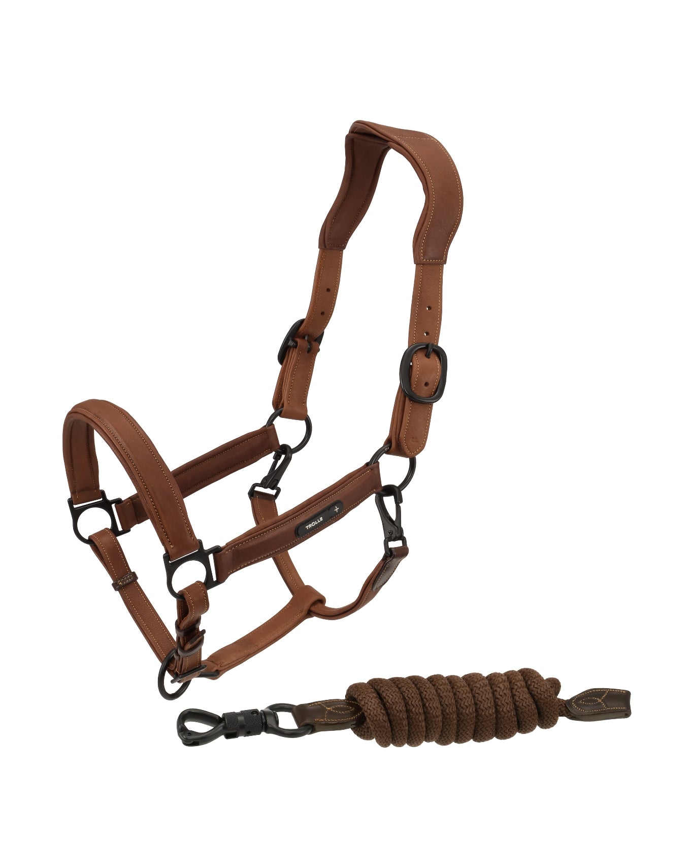 Trolle Projects Ergonomic Leather Halter W Robe