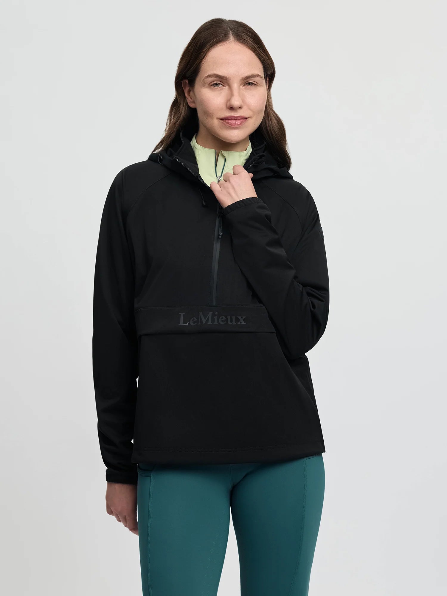 LeMieux Perri Half Zip Waterproof Jacket Black