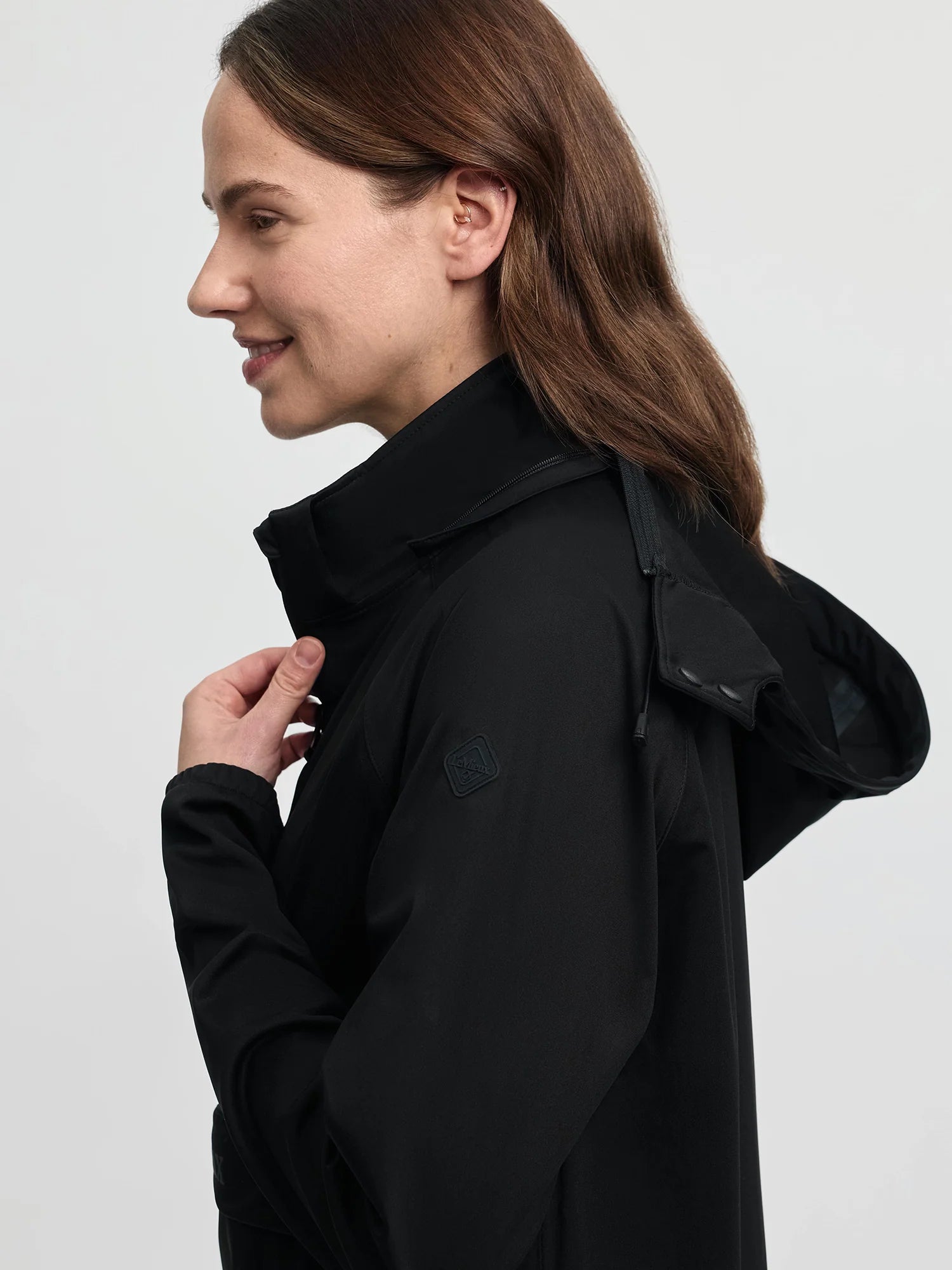 LeMieux Perri Half Zip Waterproof Jacket Black