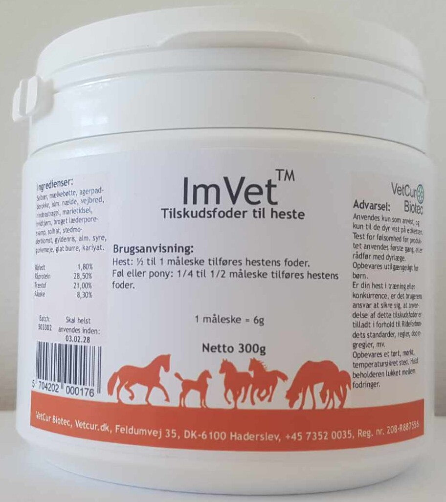 Vetcur Biotec ImVet til hest - Pulver