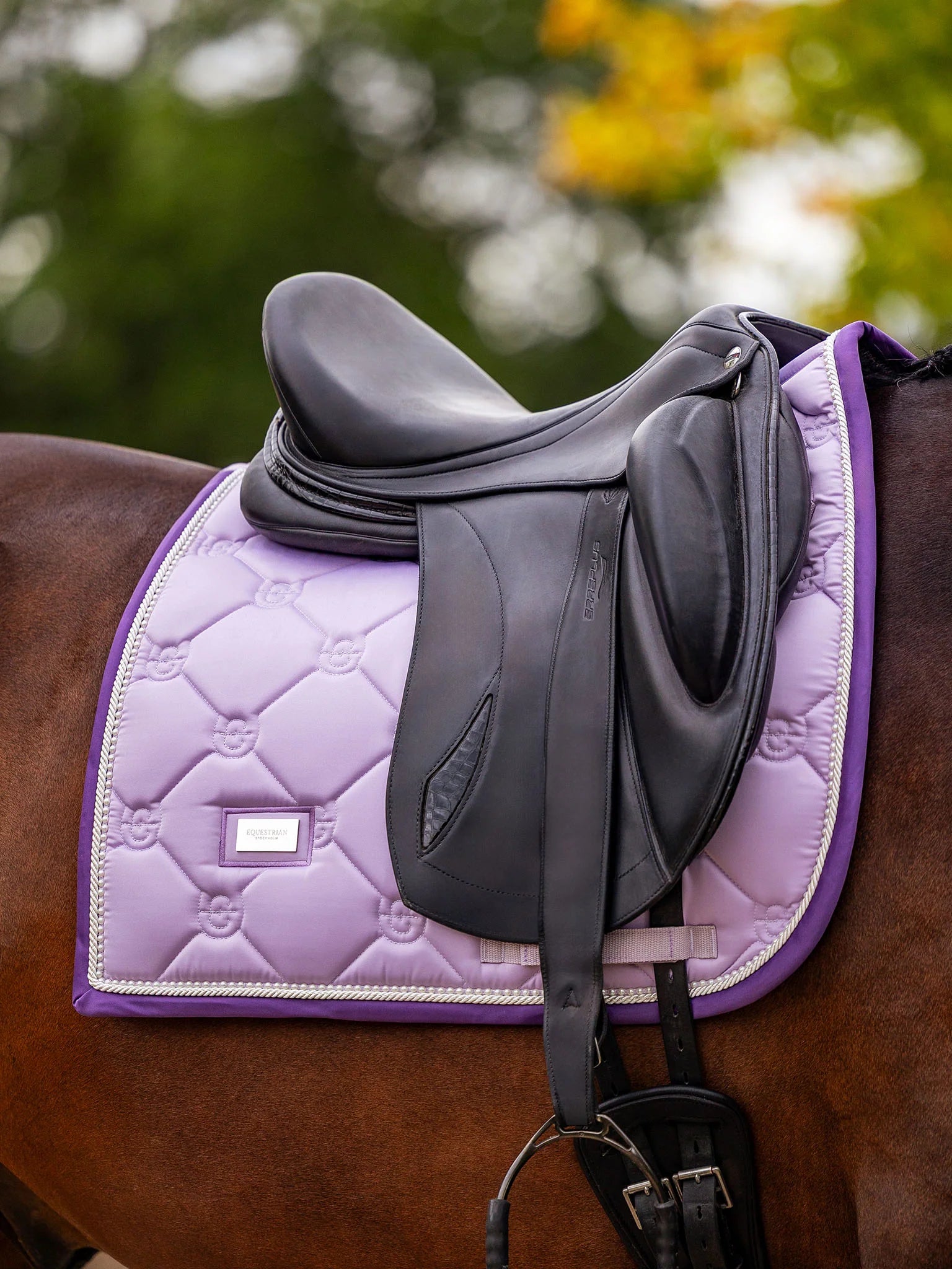Equestrian Stockholm Dressurunderlag Lavender Pearl
