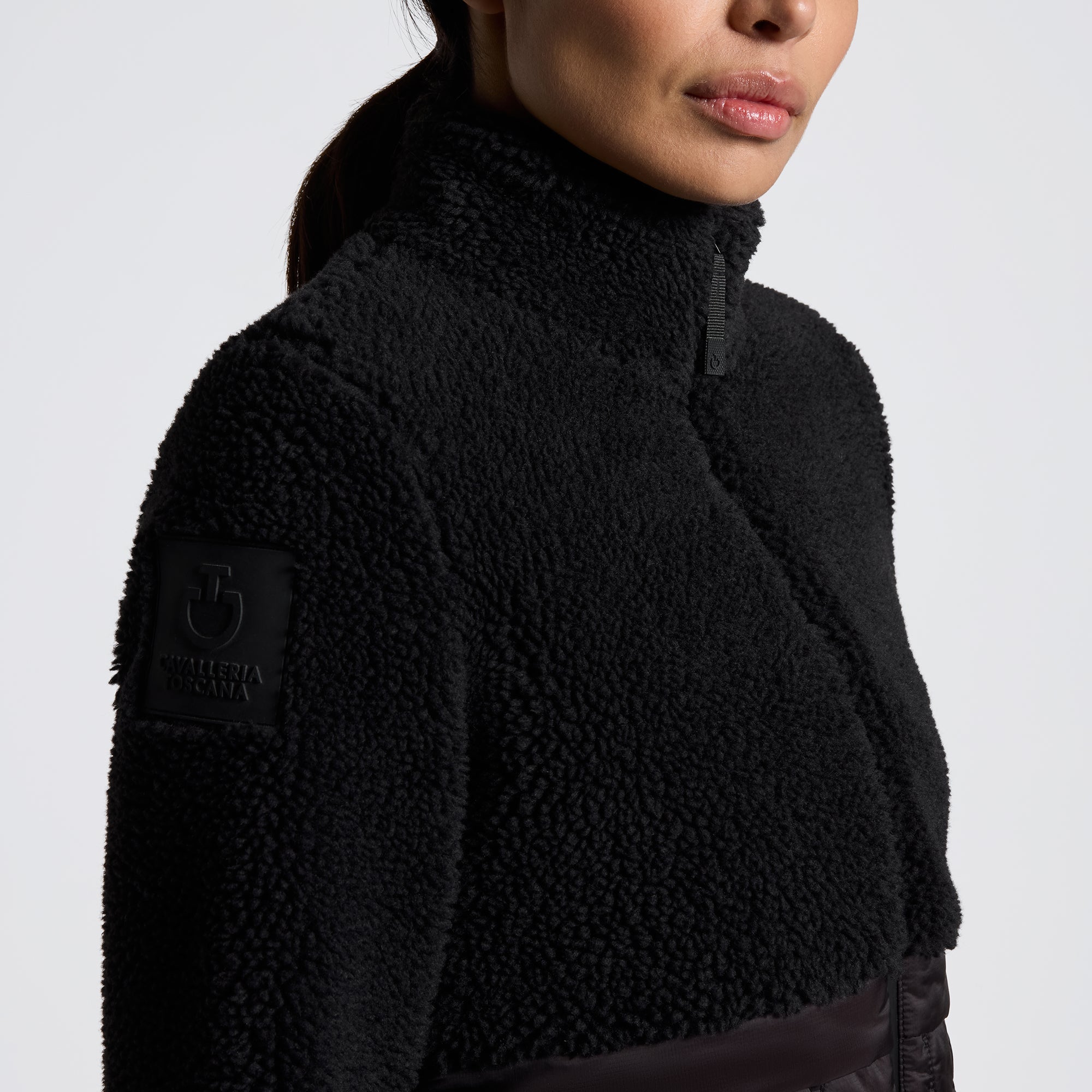 CT Teddy Bear Fleece + Nylon Zip Up Jacket - OUTLET
