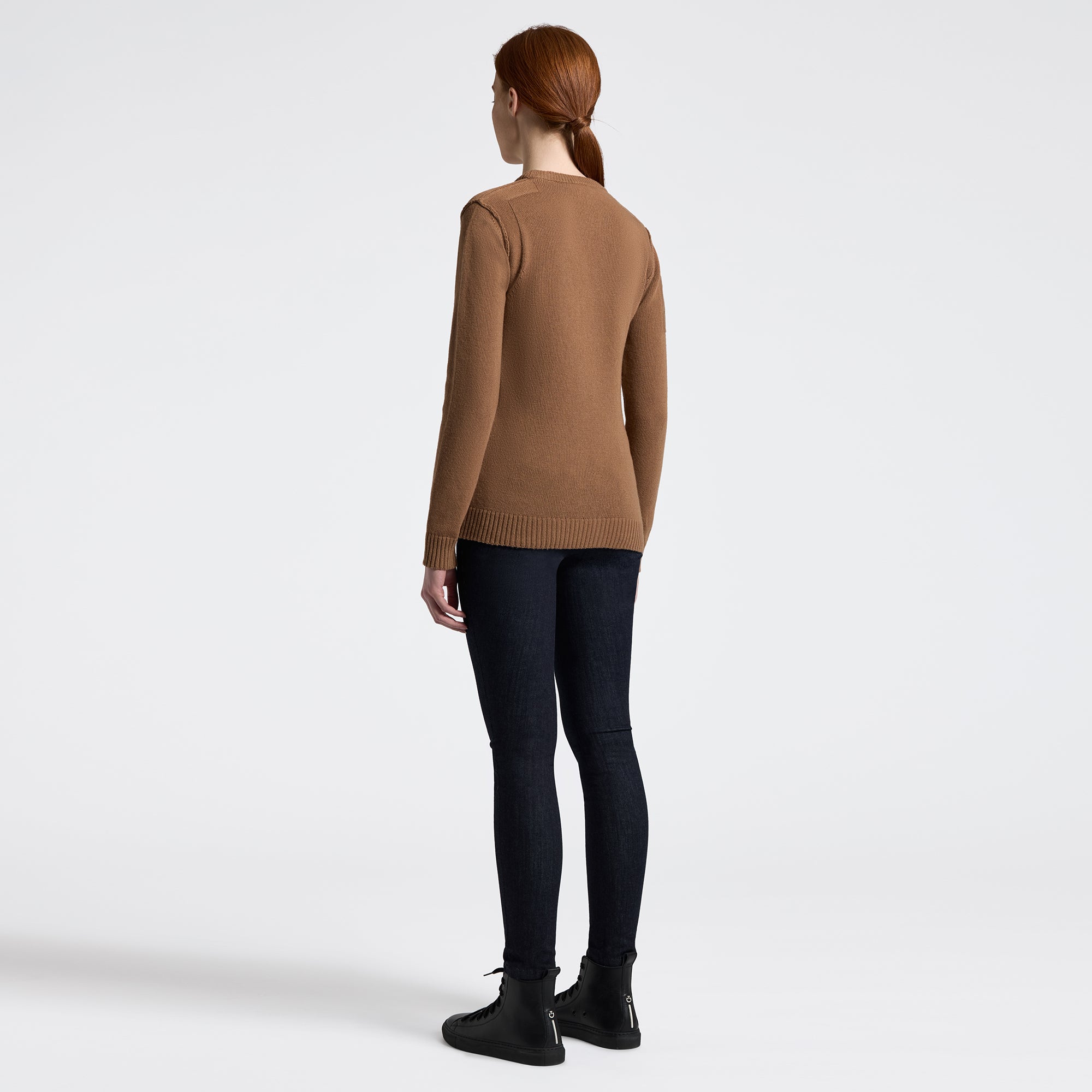 CT Pure Wool Crew Neck Sweater - OUTLET