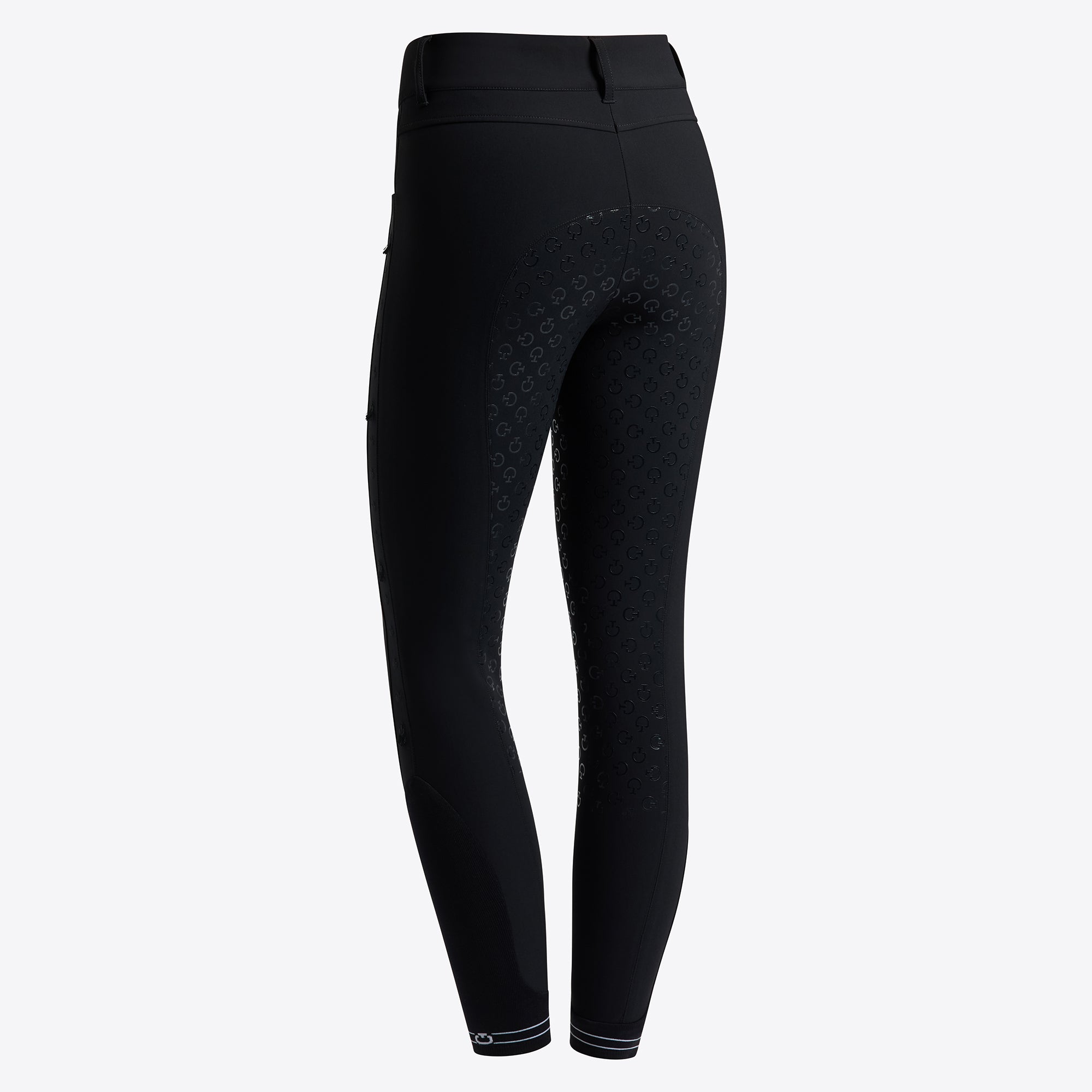 Cavalleria Toscana Embroidery Logo full grip breeches - OUTLET