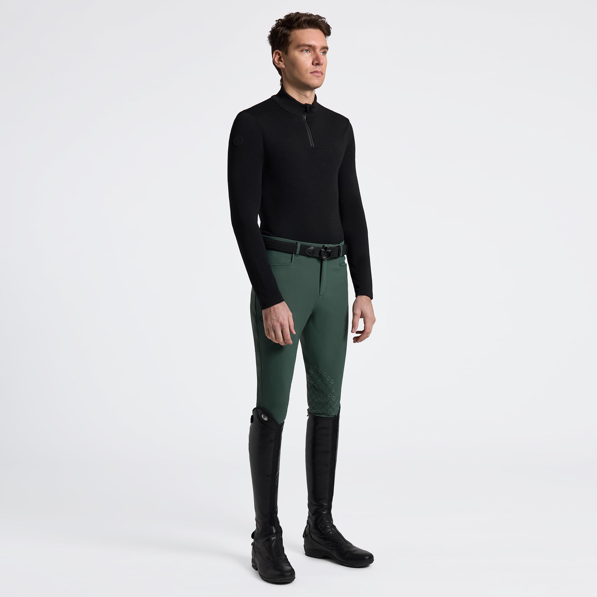 CT Tech Wool Half Zip Training L/S Turtleneck Men