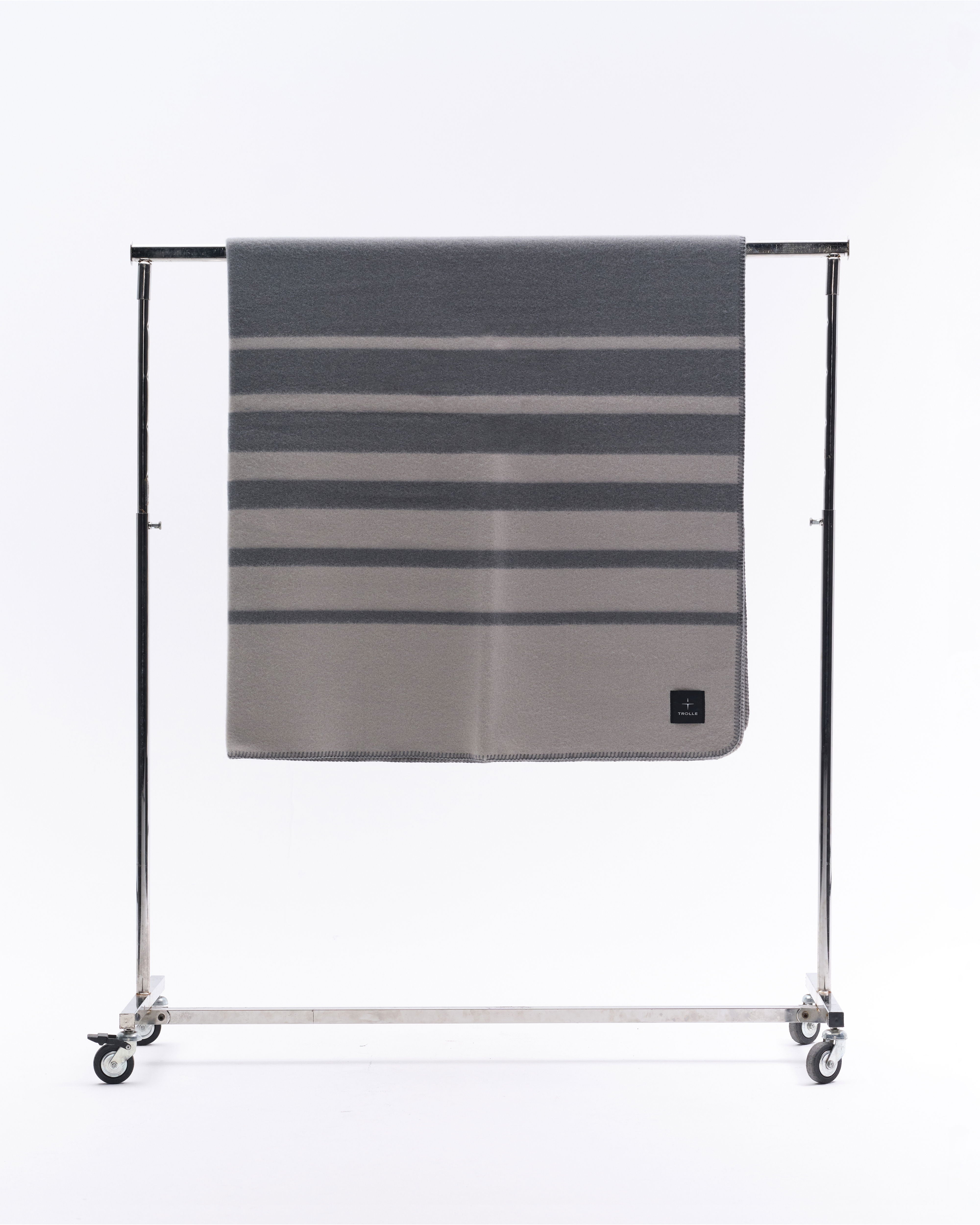 Trolle Projects Faded Stripe Wool Blanket