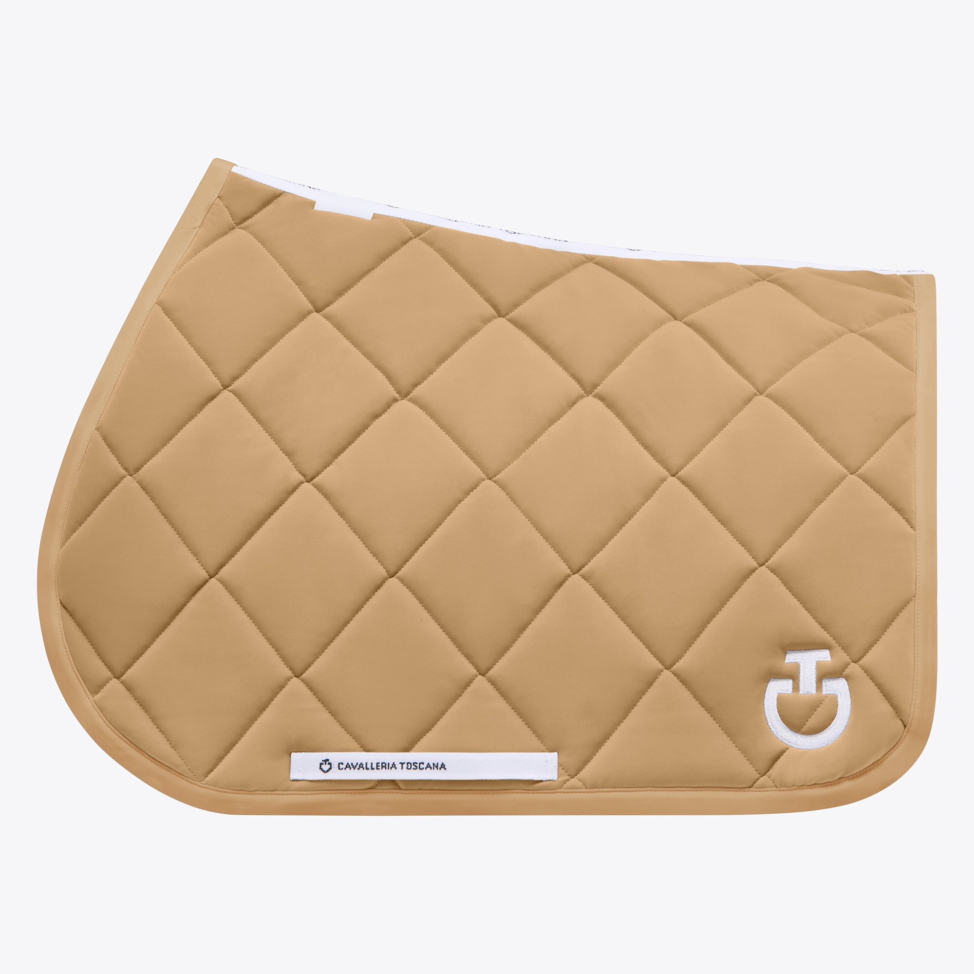 Cavalleria Toscana Diamond Quilted Jersey Jumping Saddle Pad