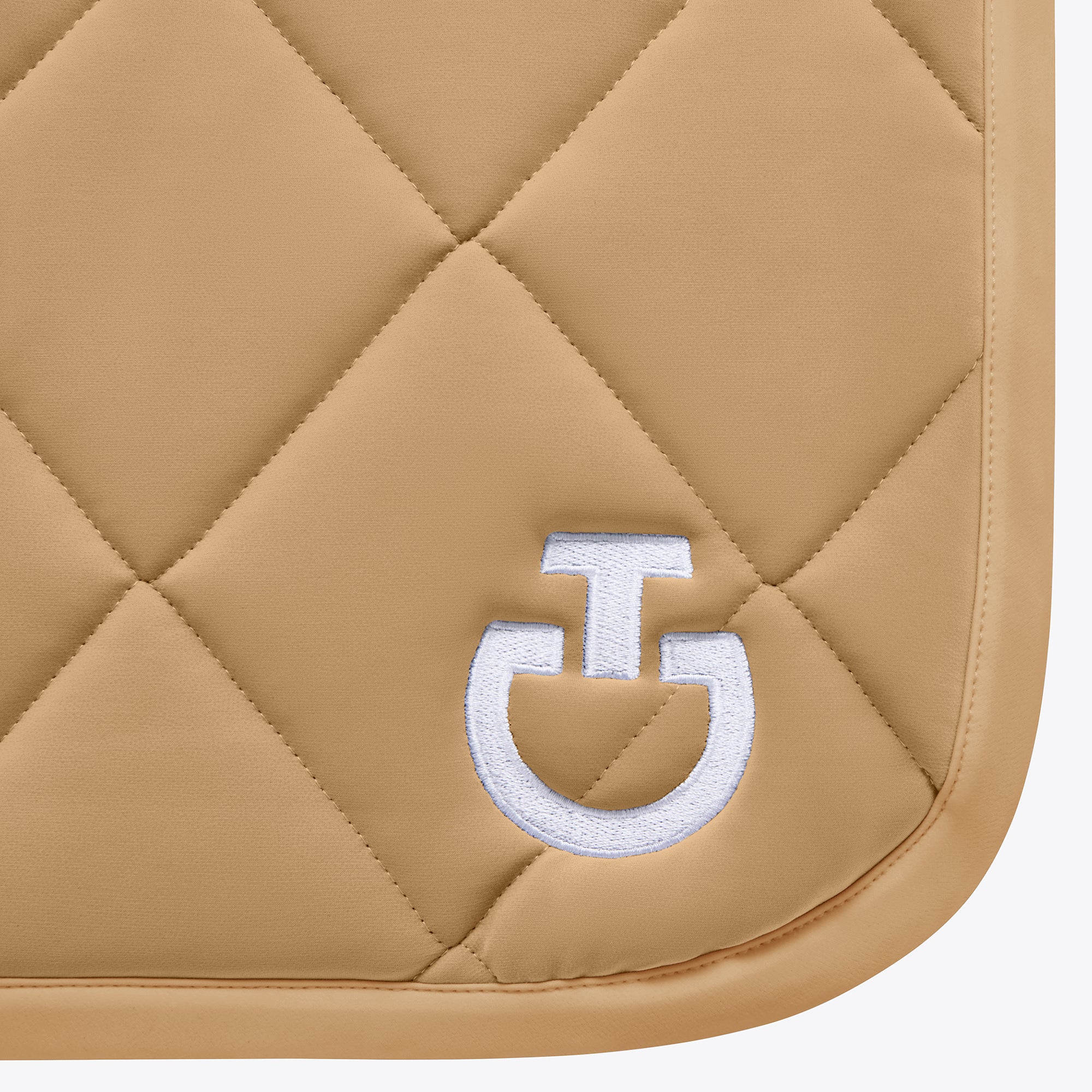 Cavalleria Toscana Diamond Quilted Jersey Jumping Saddle Pad