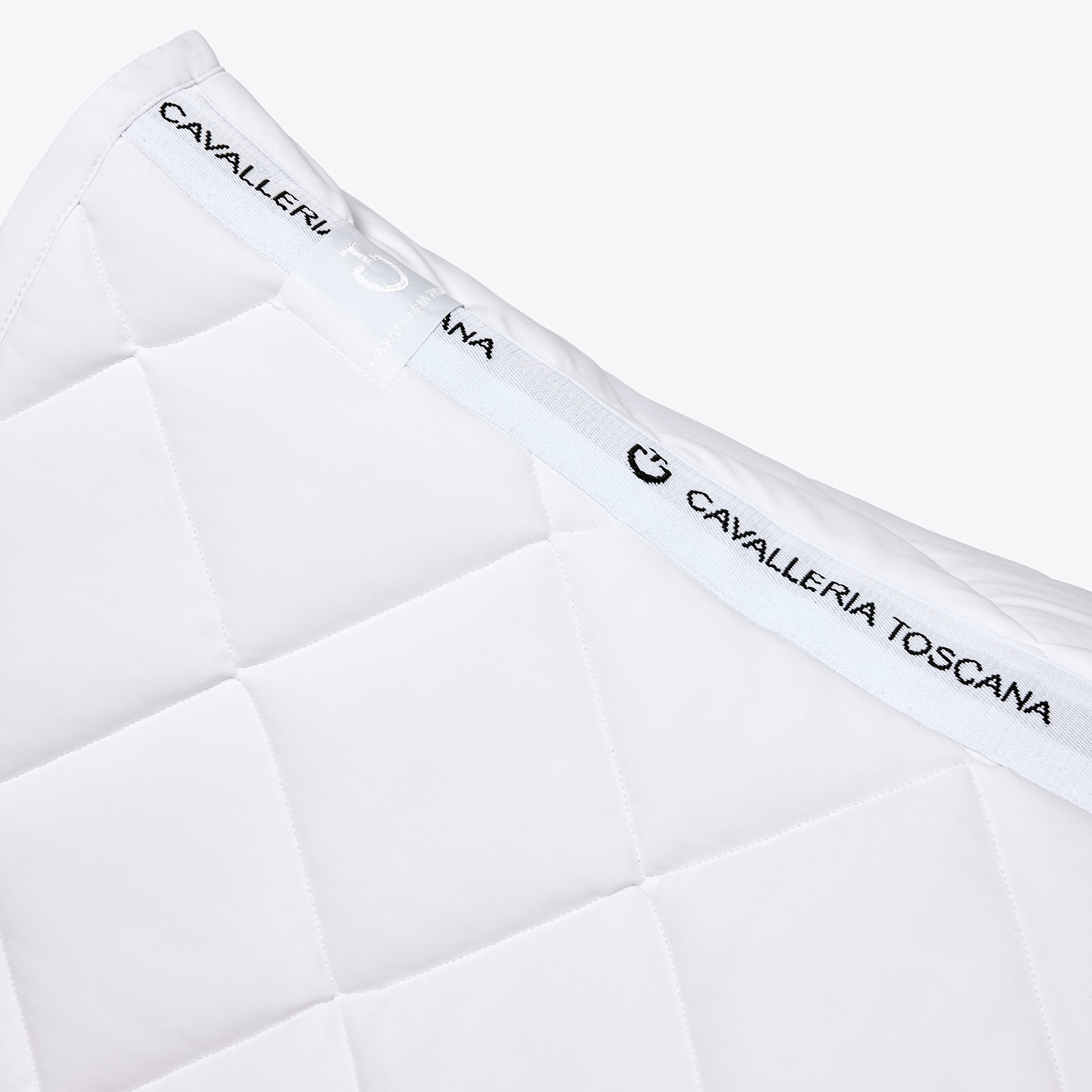 Cavalleria Toscana New Diamond Quilted Jersey Dressage Saddle Pad