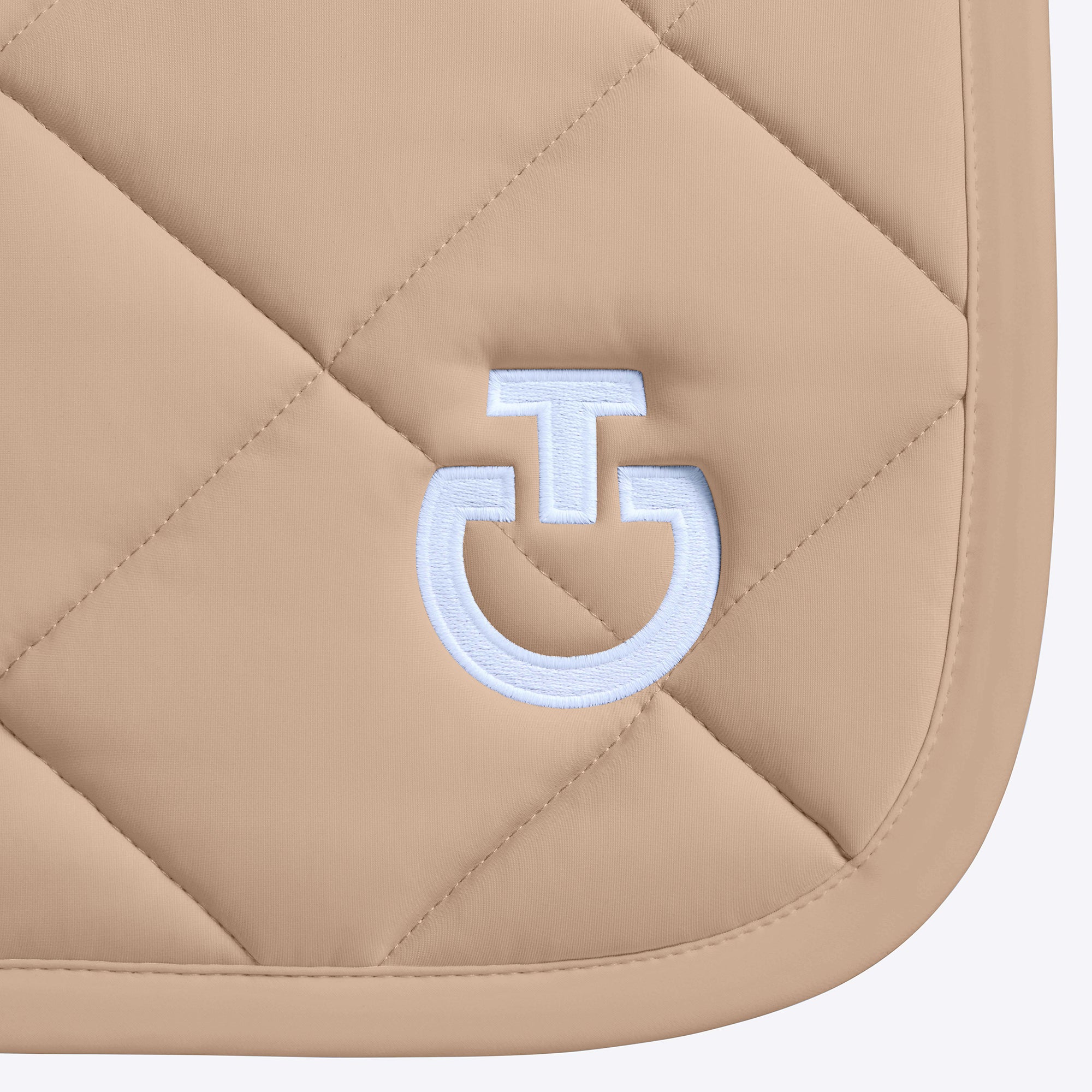 Cavalleria Toscana Diamond Quilted Jersey Dressage Saddle Pad