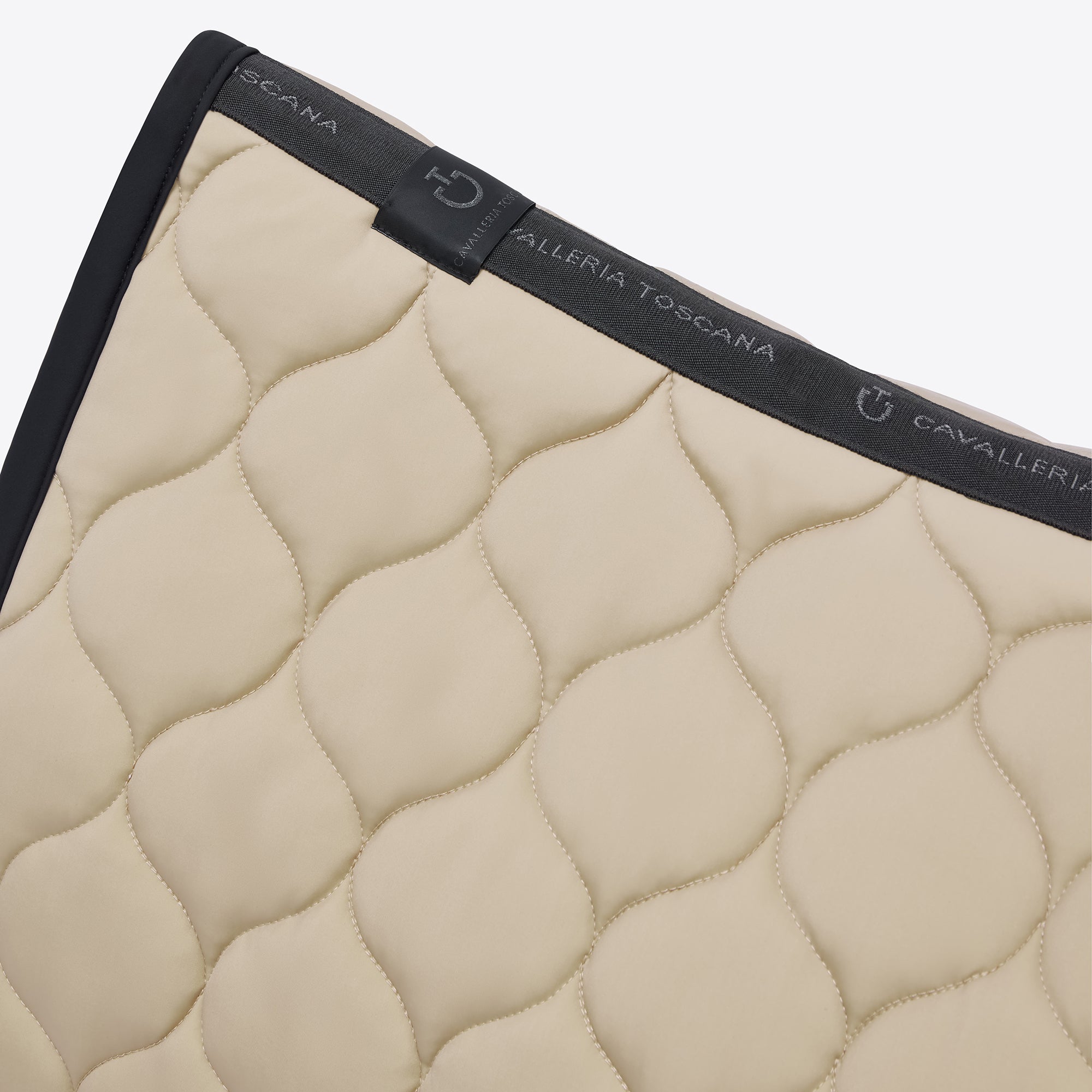 Cavalleria Toscana Circular Quilted Dressage Saddle pad - OUTLET