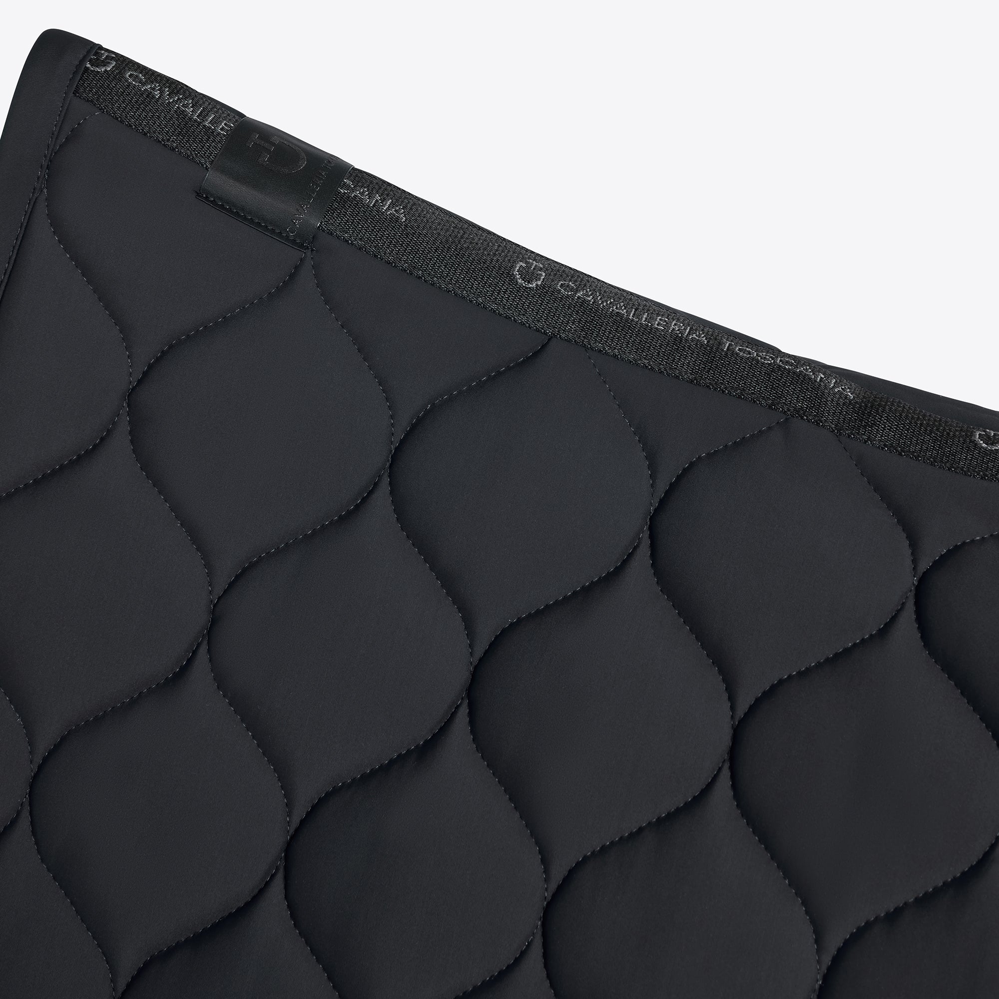 Cavalleria Toscana New Circular Quilted Jersey Jumping Saddle pad