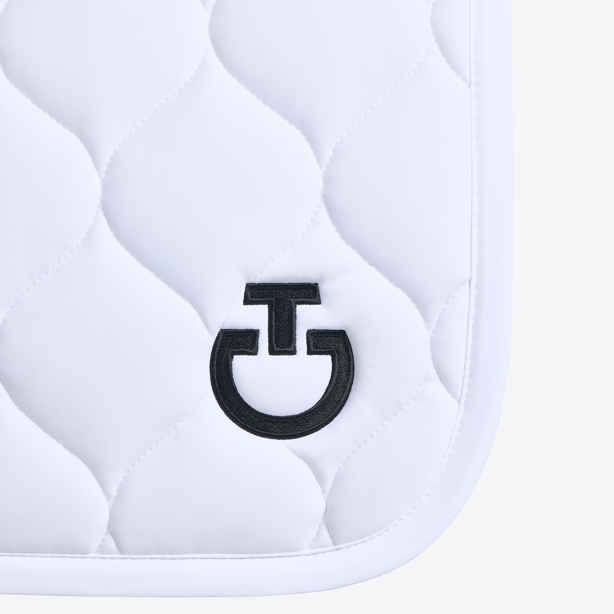 Cavalleria Toscana New Circular Quilted Jersey Dressage Saddle pad