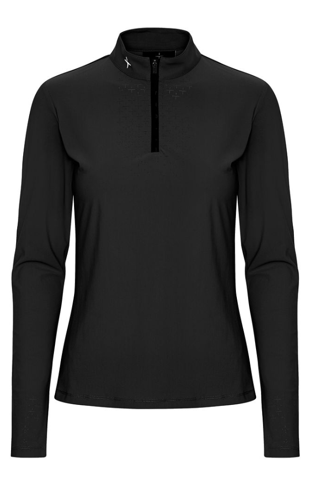 Trolle Project Perforated Long Sleeve Training Polo