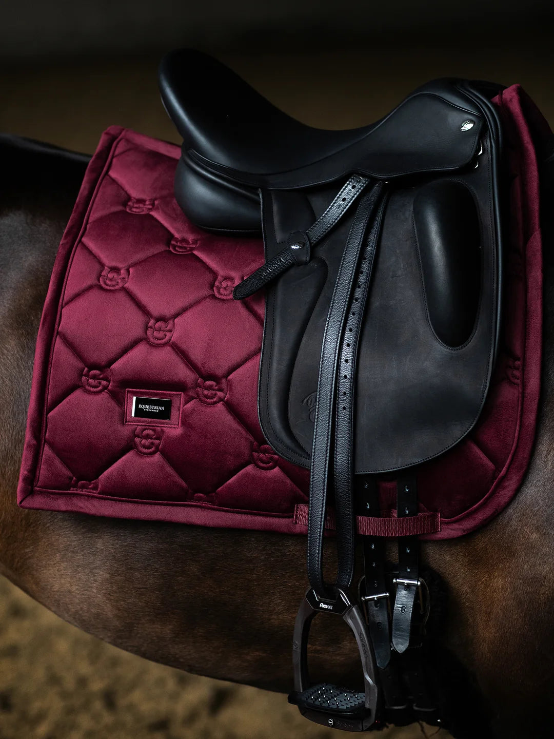 Equestrian Stockholm Velvet Dressurunderlag