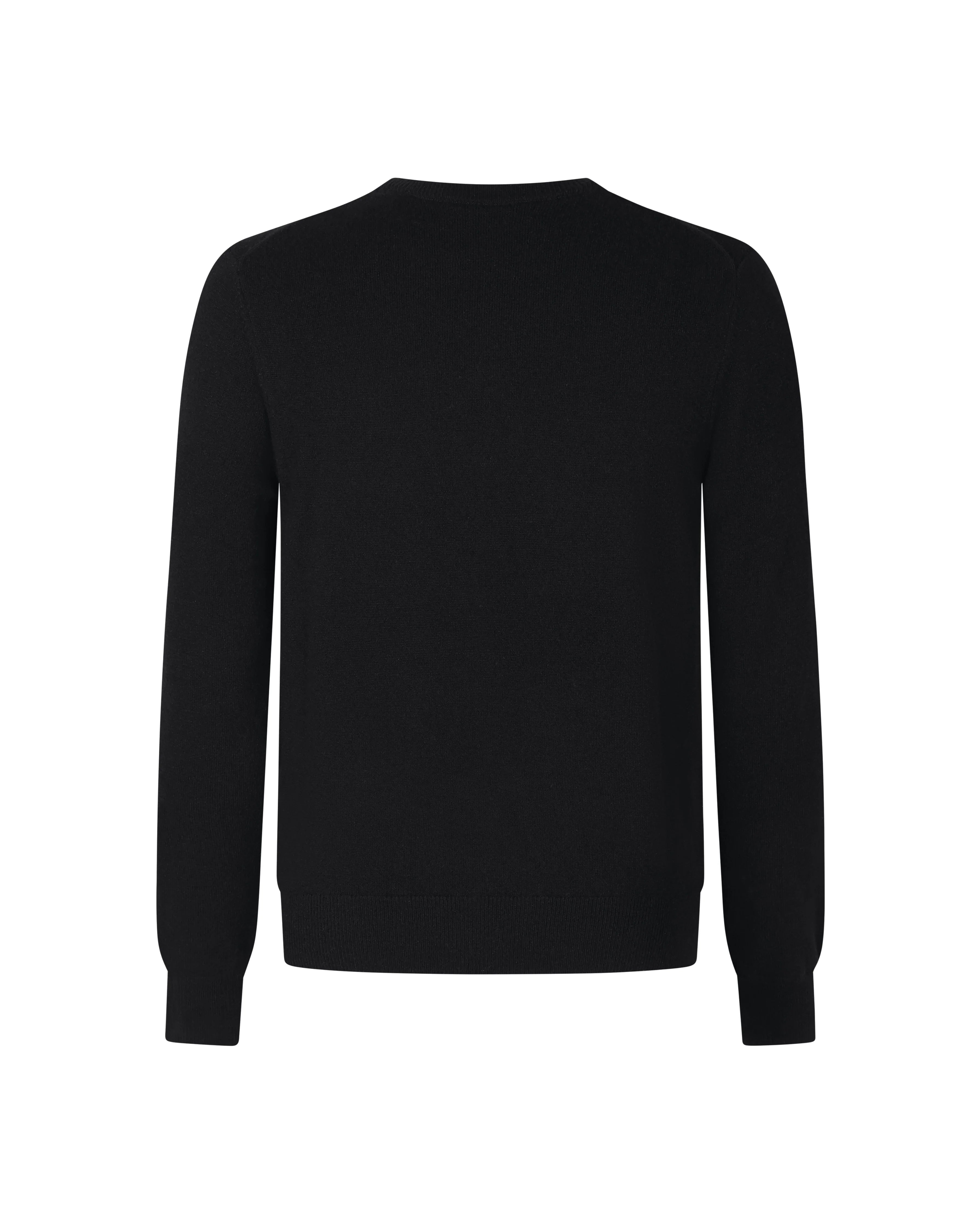 Trolle Projects Tonal Fine Cashmere Logo Crew Sweater