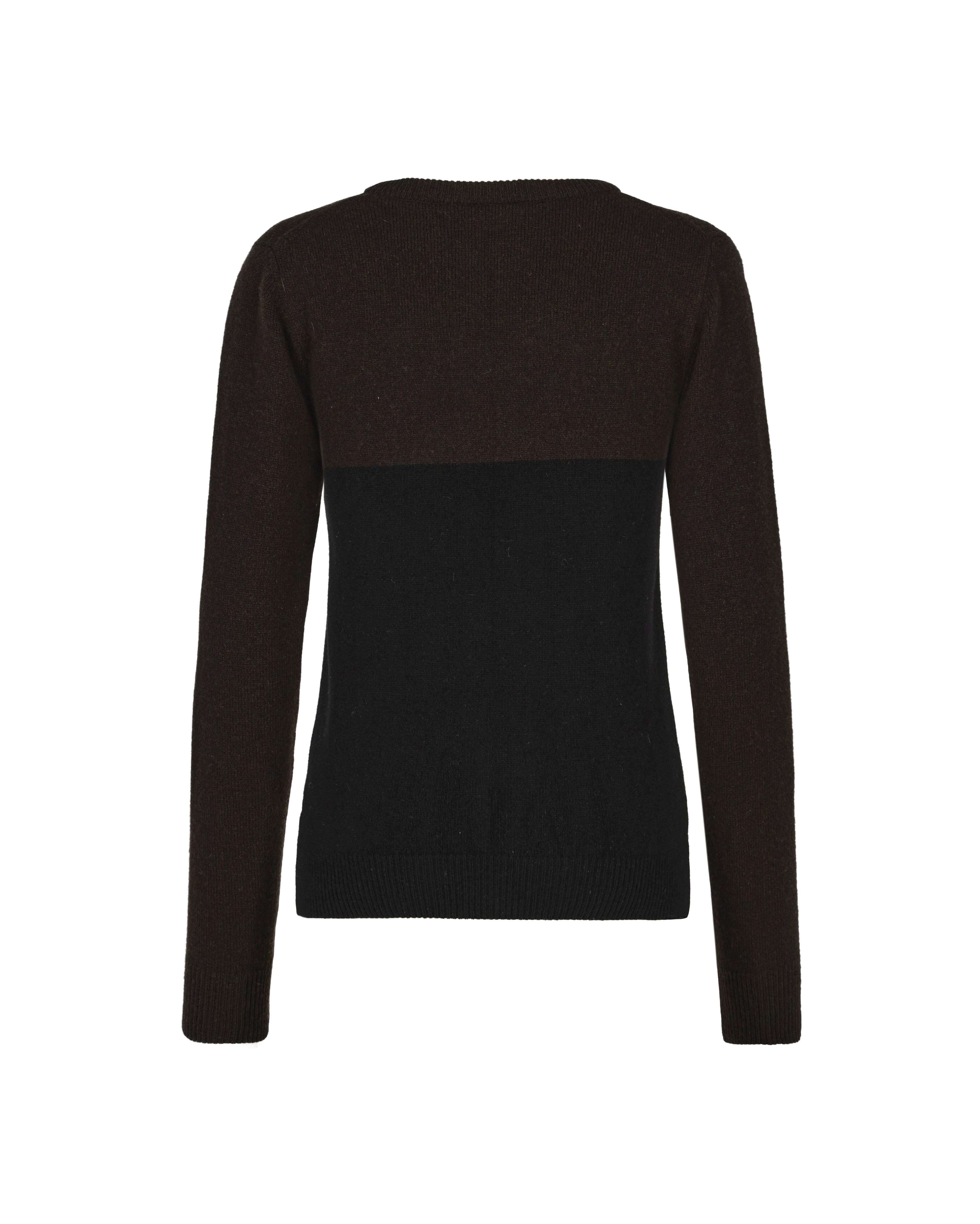 Trolle Projects Cashmere Wool Star Logo Crew Sweater