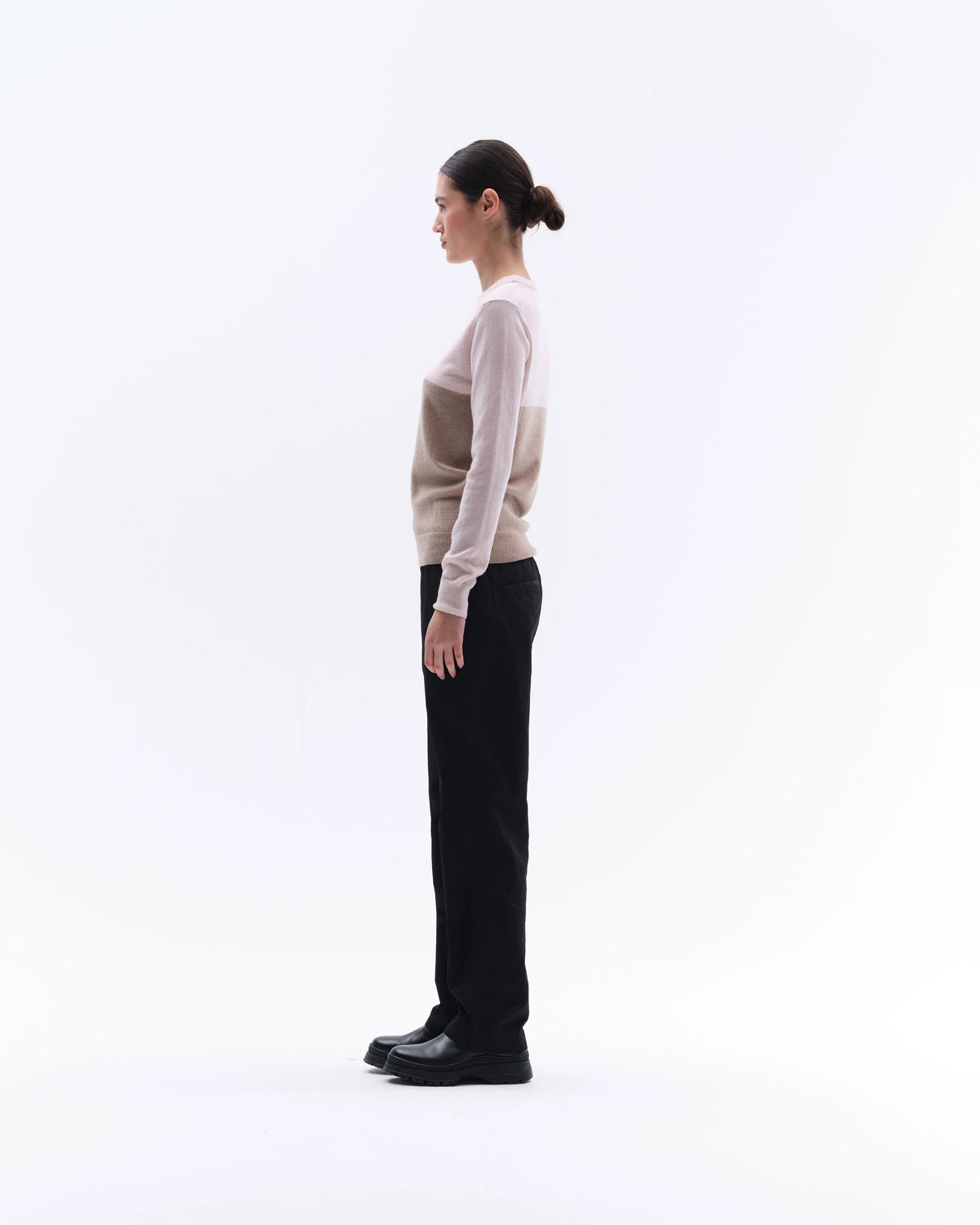 Trolle Projects Cashmere Wool Star Logo Crew Sweater