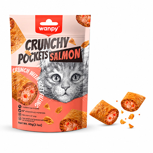 Wanpy Cat Crunchy Pockets