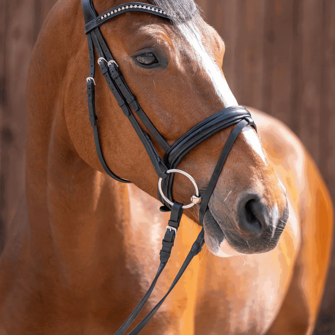 Sprenger Novocontact Loose Ring snaffle 3-delt, 12 mm