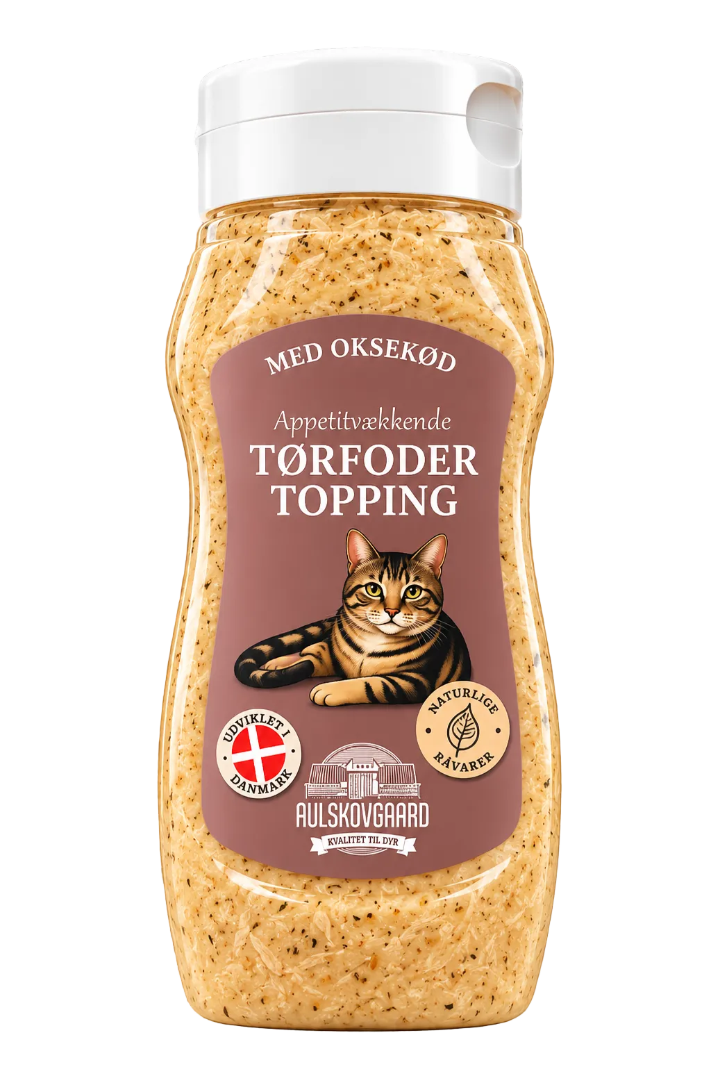 Avlskovgaard Tørfoder Topping Med Okse Til Kat