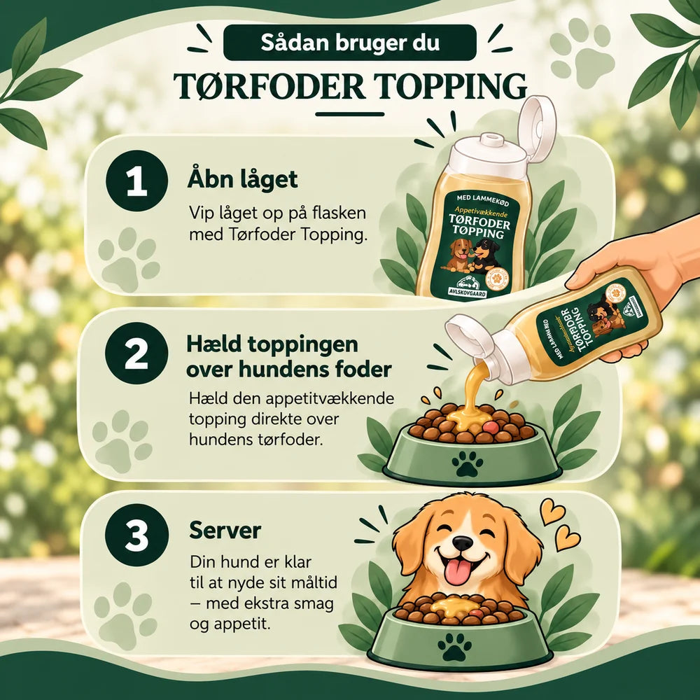 Avlskovgaard Tørfoder Topping Med Fisk Til Kat