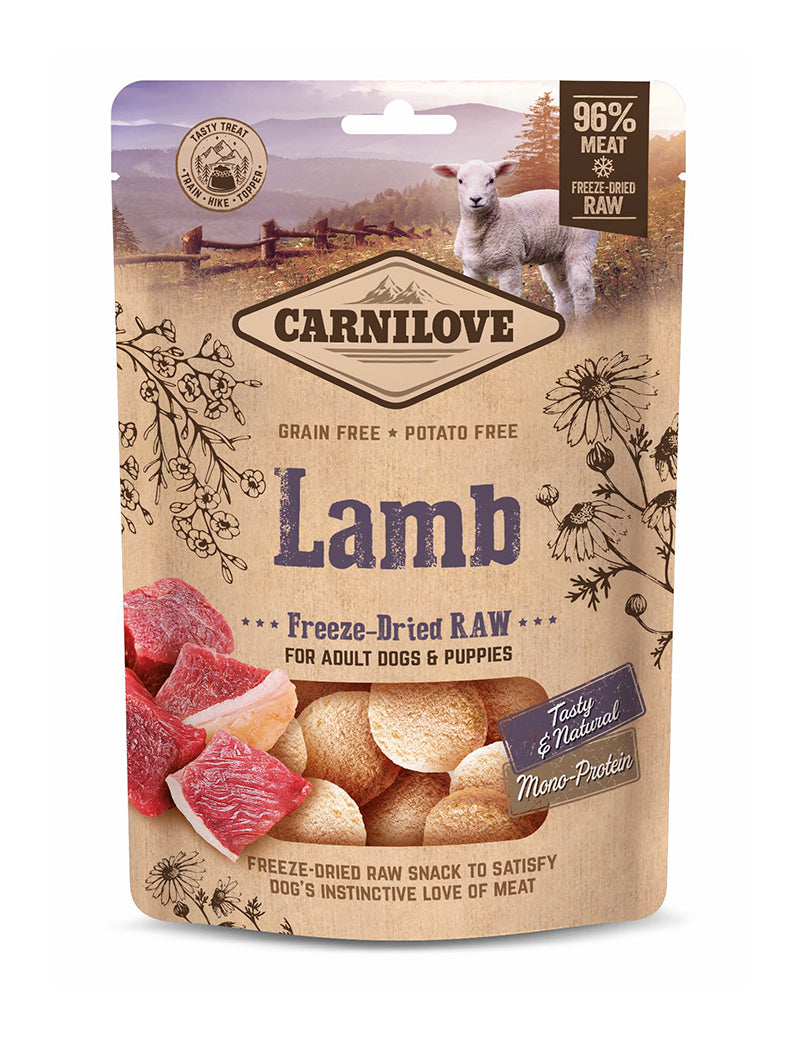 Carnilove Freeze-Dried Raw Snacks Lamb