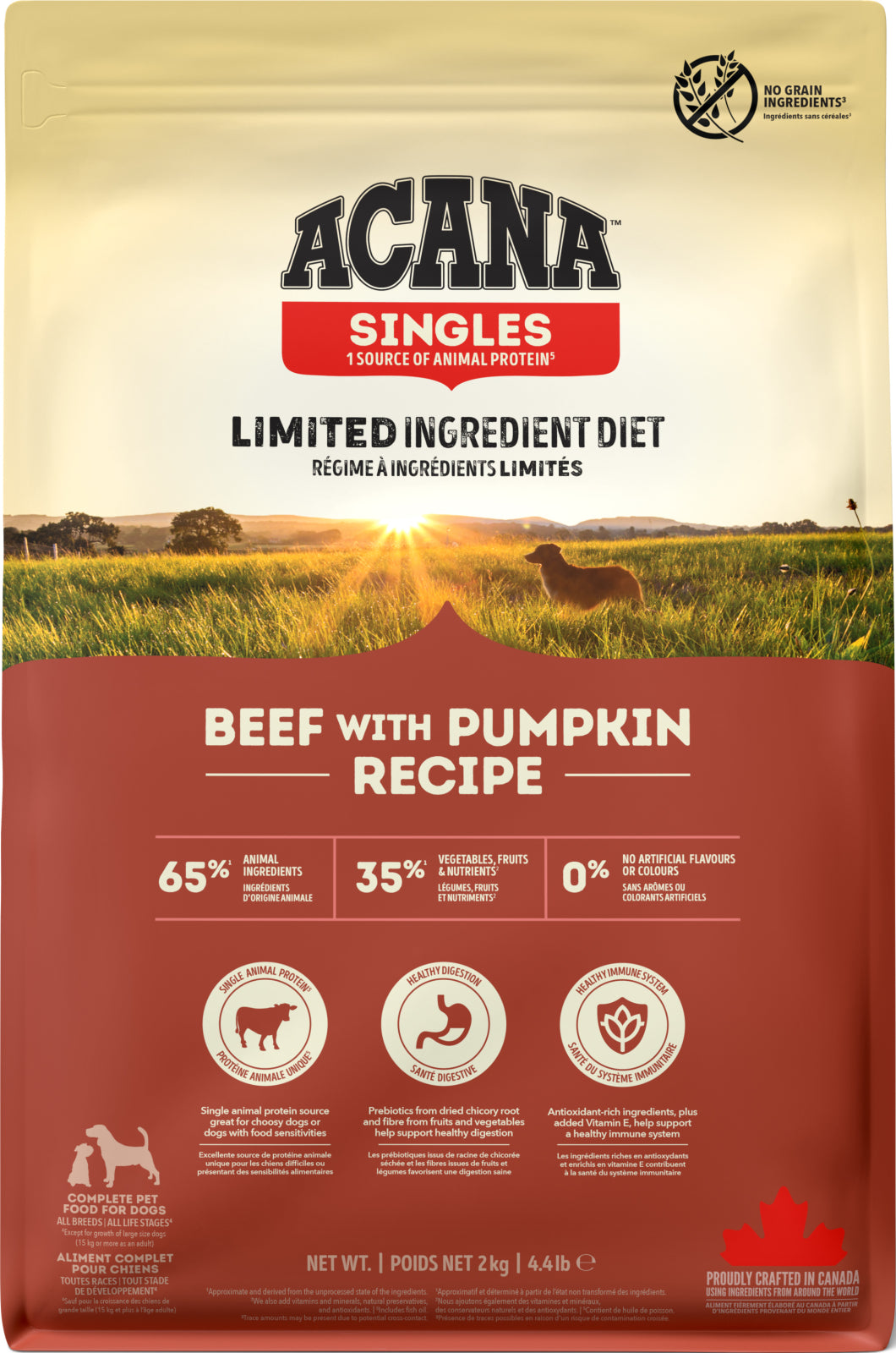 ACANA Singles Beef with Pumpkin Recipe