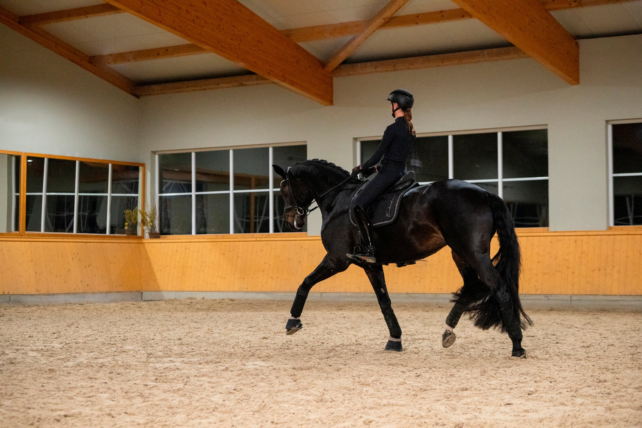 Eskadron Saddle Cloth Pro Soft Glitter Platinum