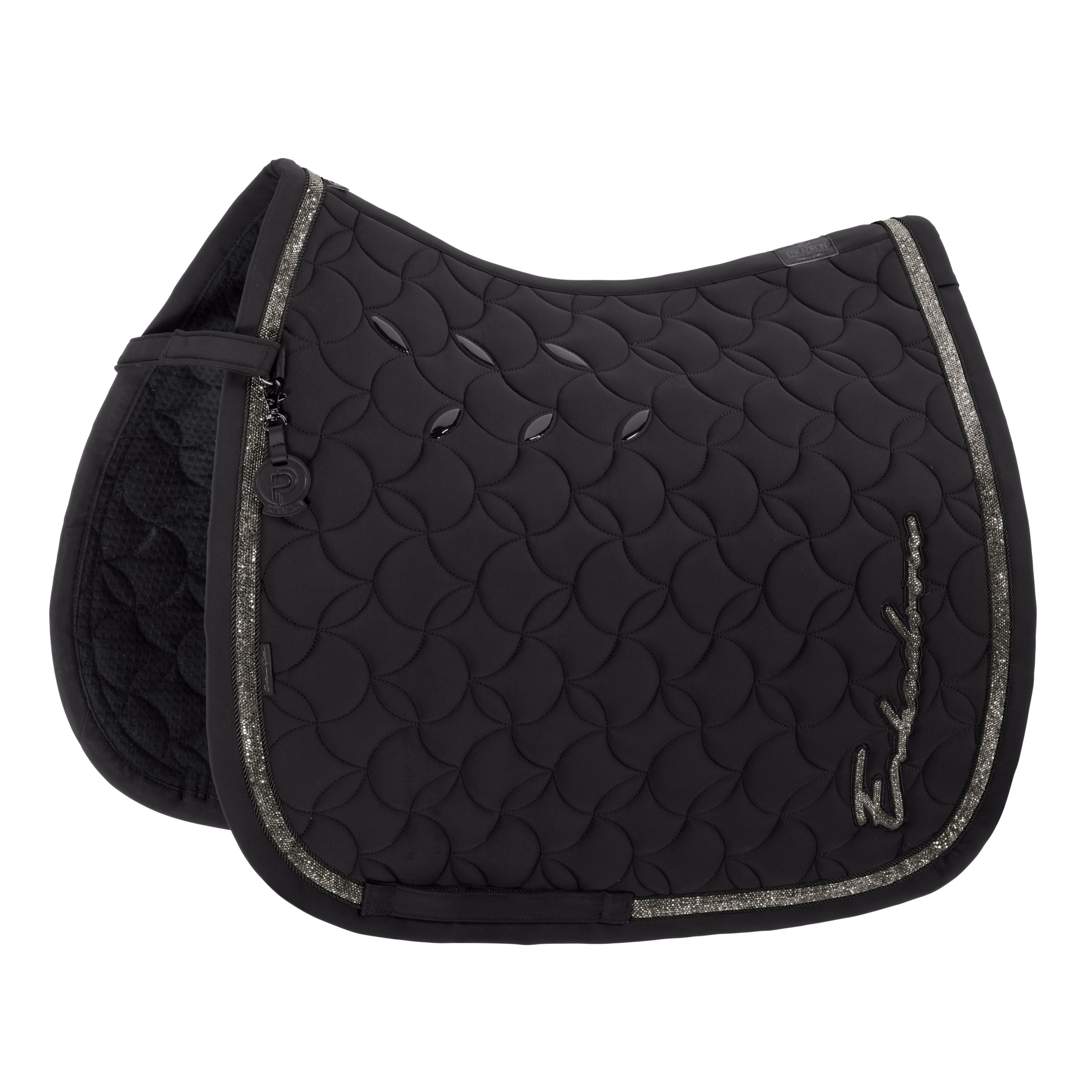 Eskadron Saddle Cloth Pro Soft Glitter Platinum