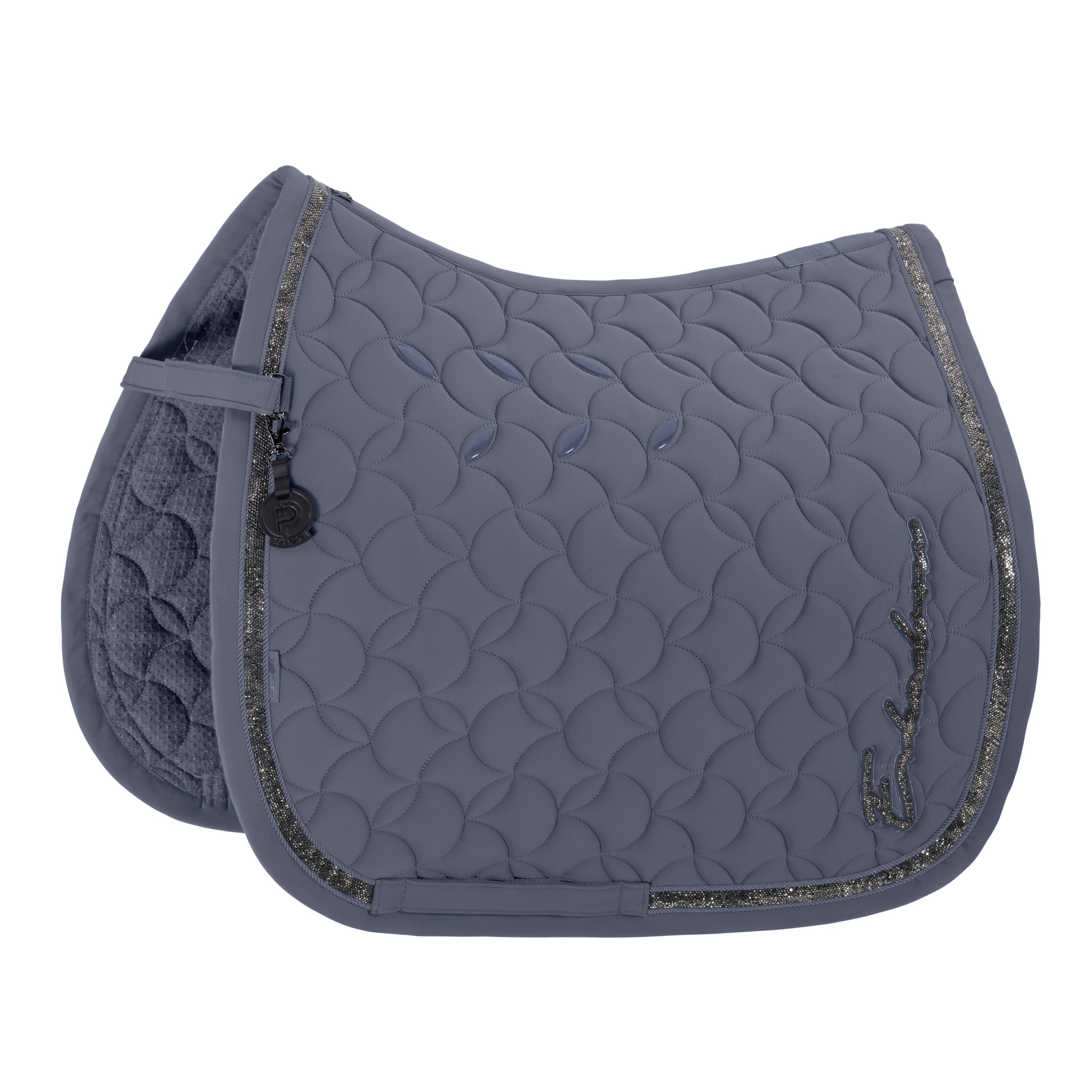 Eskadron Saddle Cloth Pro Soft Glitter Platinum