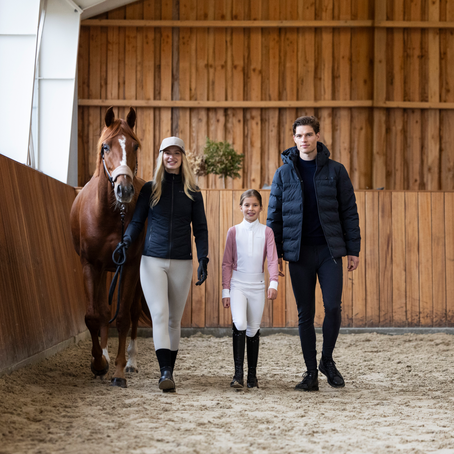 Kingsland KLAlexis Junior Brushed F-Grip Tights F-Tec4