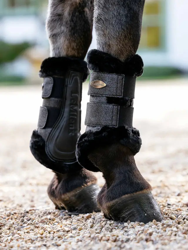 LeMieux Brilliance Fleece Edged Brushing Boot