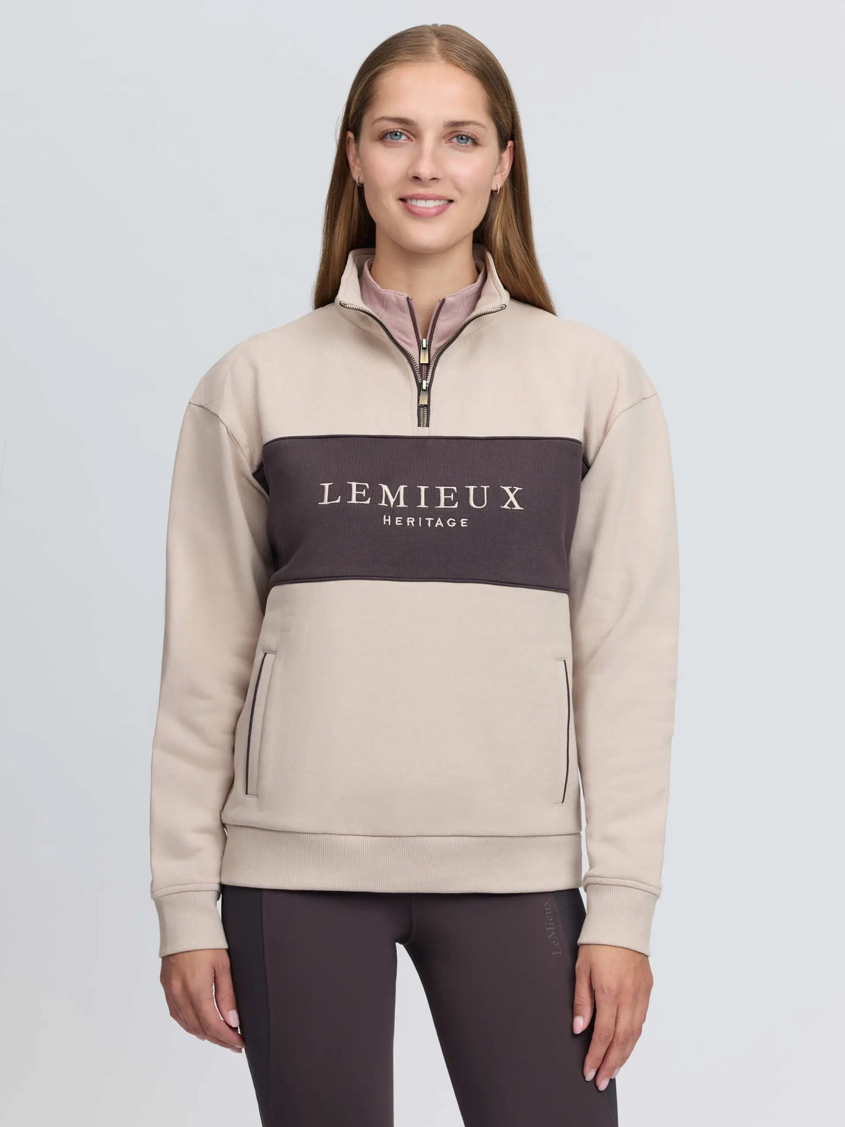 LeMieux Heritage Quarter Zip Sweat