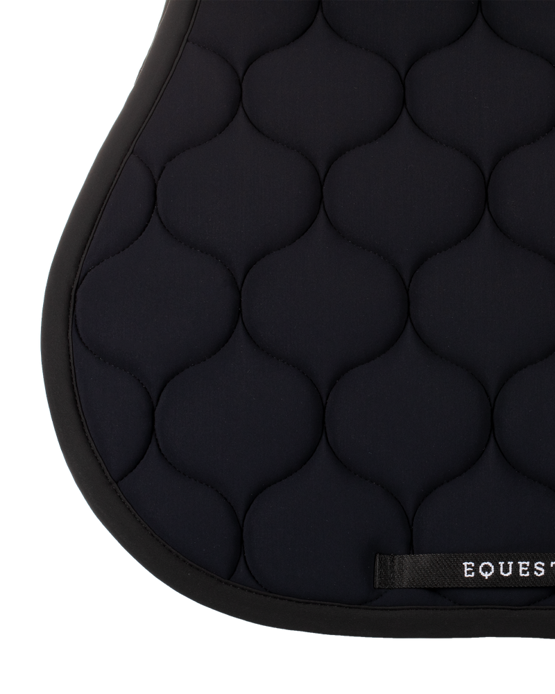 Equestro Jumping Saddle Pad Onion Jersey Black Line Edition