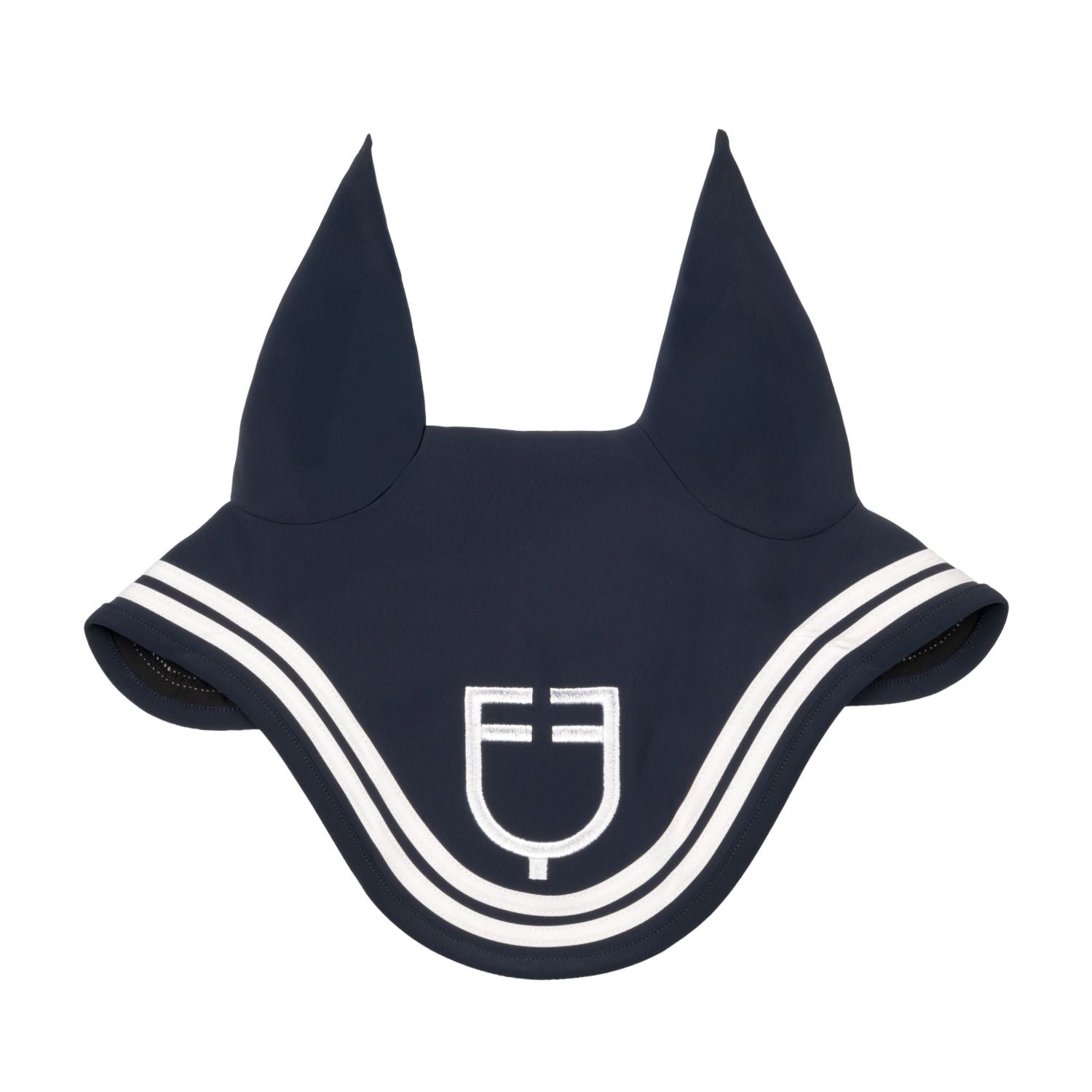 Equestro Double Stripes Fly Veil