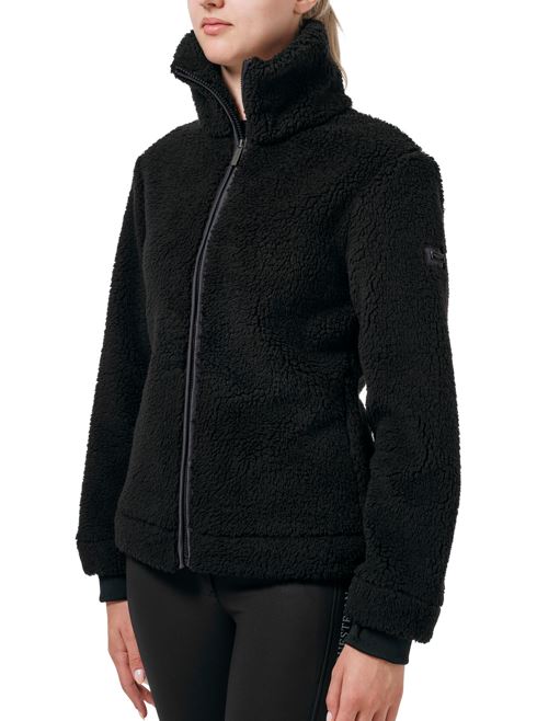 Equestrian Stockholm Teddy Fleece jakke Dark Ocean