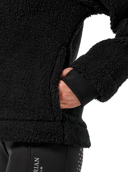Equestrian Stockholm Teddy Fleece jakke Dark Ocean