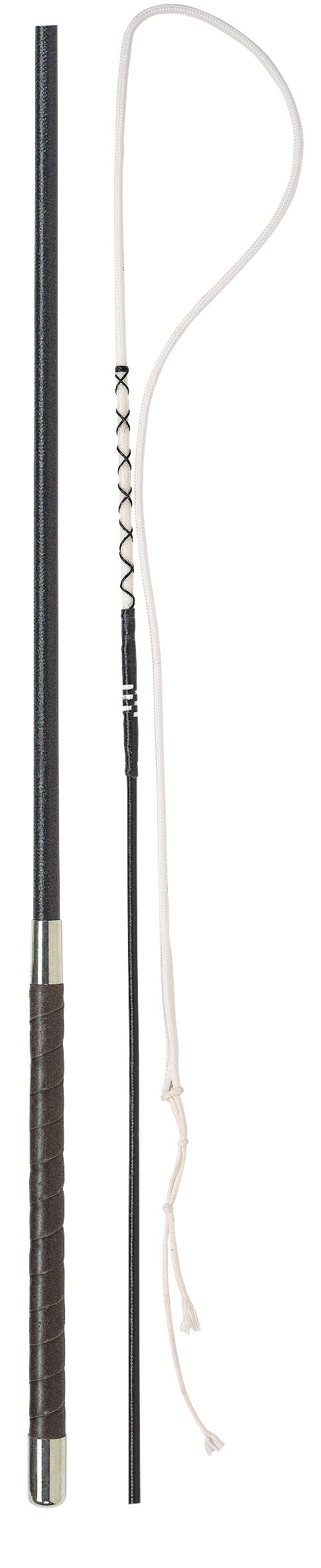 Fleck Perlon cover, wrapped grip spun lash kørepisk