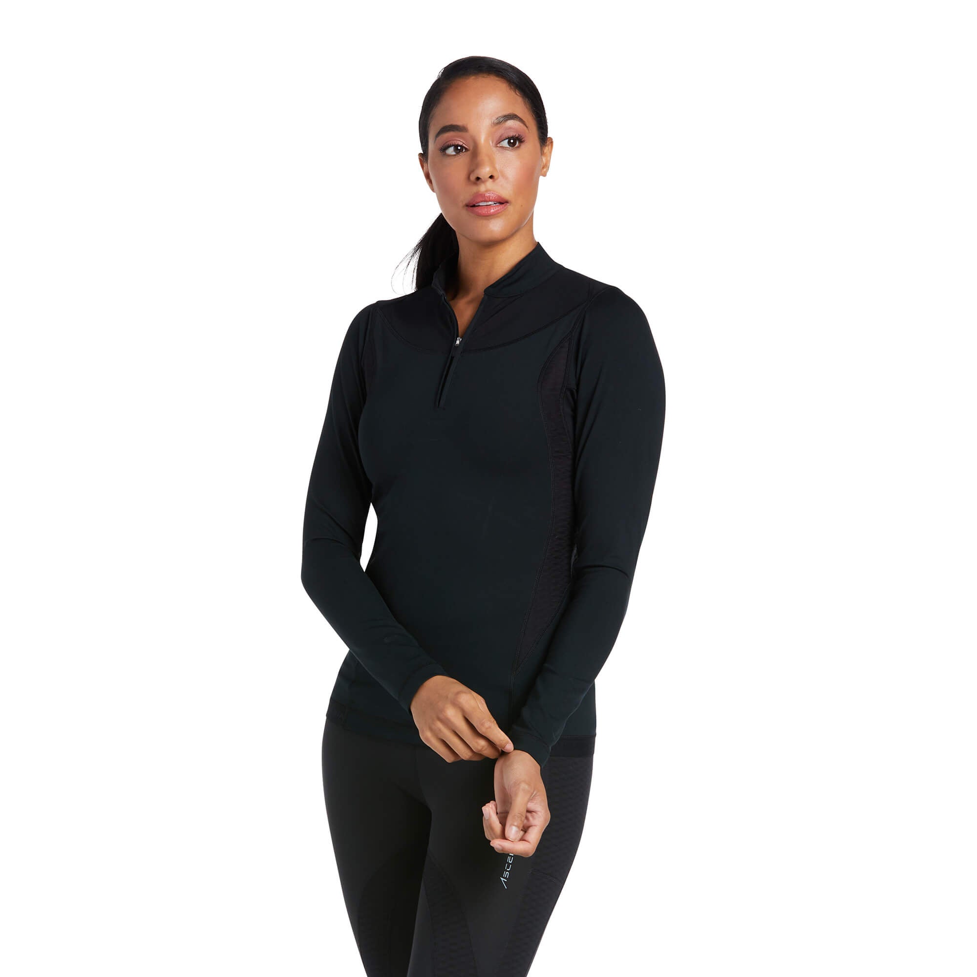 Ariat Ascent 1/4 Zip LS Baselayer - OUTLET