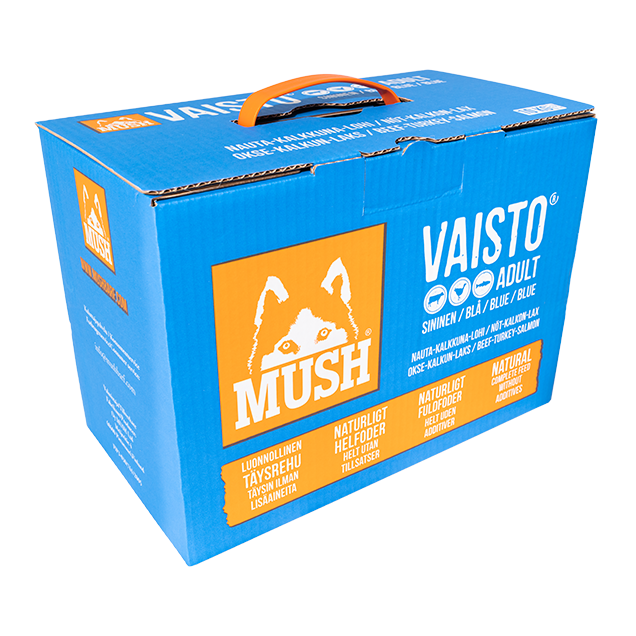 MUSH Vaisto® BARF Fuldfoder Blå 10 kg.