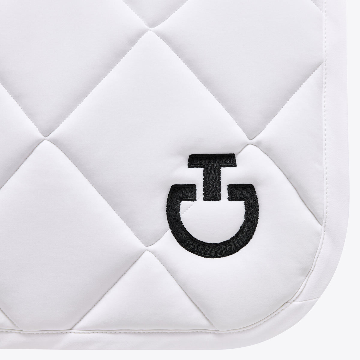 Cavalleria Toscana Diamond Quilted Jersey Dressage Saddle Pad