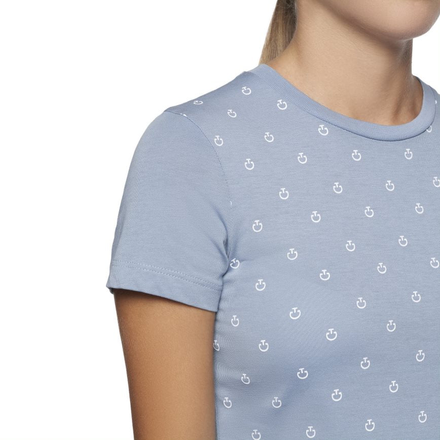 Cavalleria Toscana Mini Degradé S/S Cotton T-Shirt - OUTLET