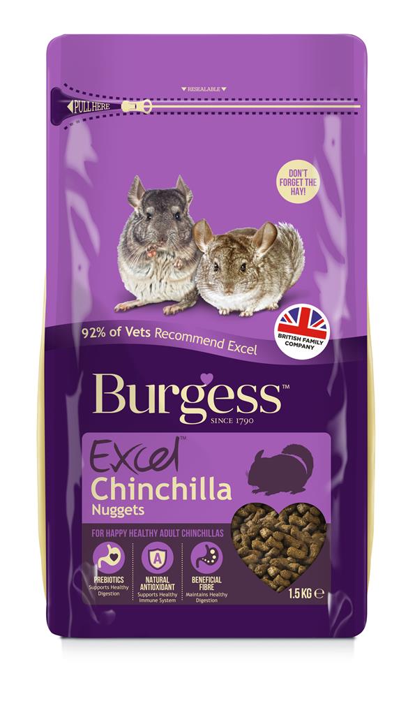 Burgess Excel Chinchilla Nuggets w/ Mint