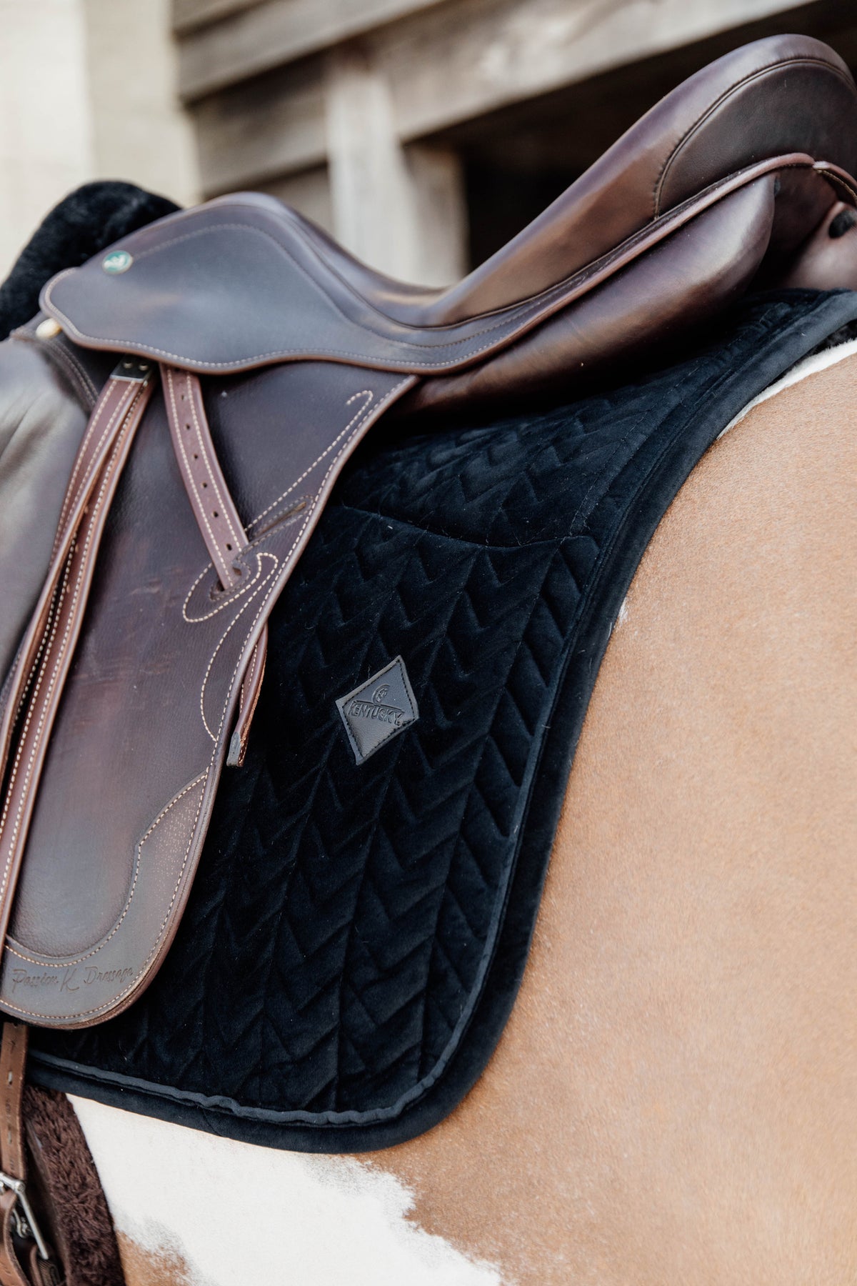 Kentucky Skin Friendly Saddle Pad Velvet Dressage