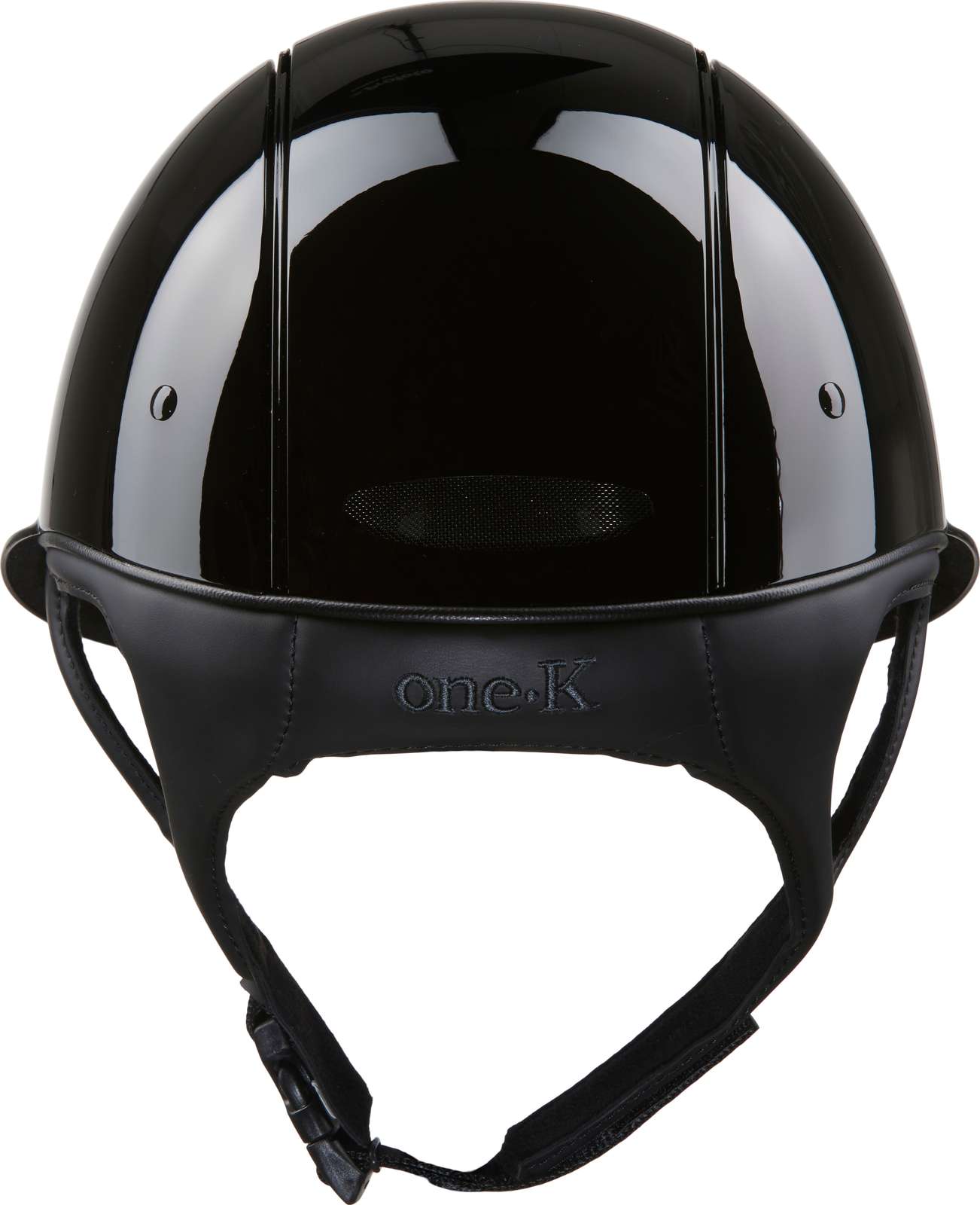 One K Avance Convertible Glossy Black Hjelm