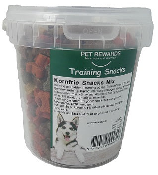 Whesco Kornfri snacks i bøtte