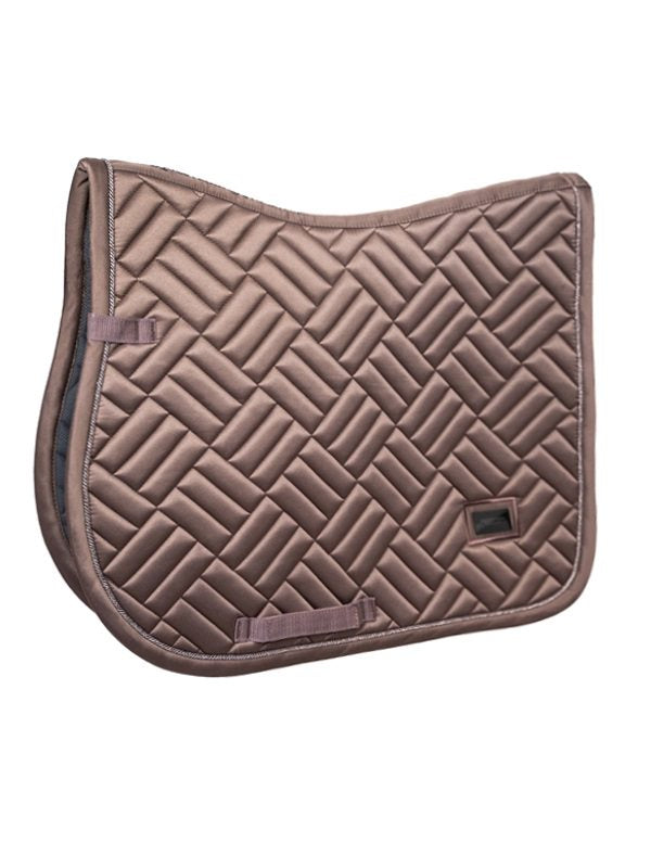 Equestrian Stockholm Amaranth Jump Saddle Pad-OUTLET